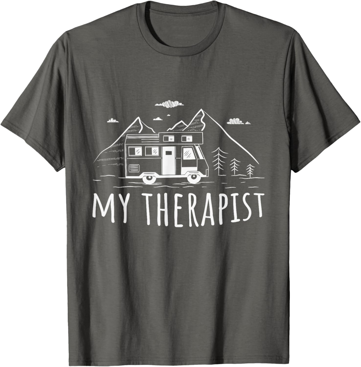 Camping Caravan My Therapist T-Shirt for Outdoor Adventure Lovers - 7