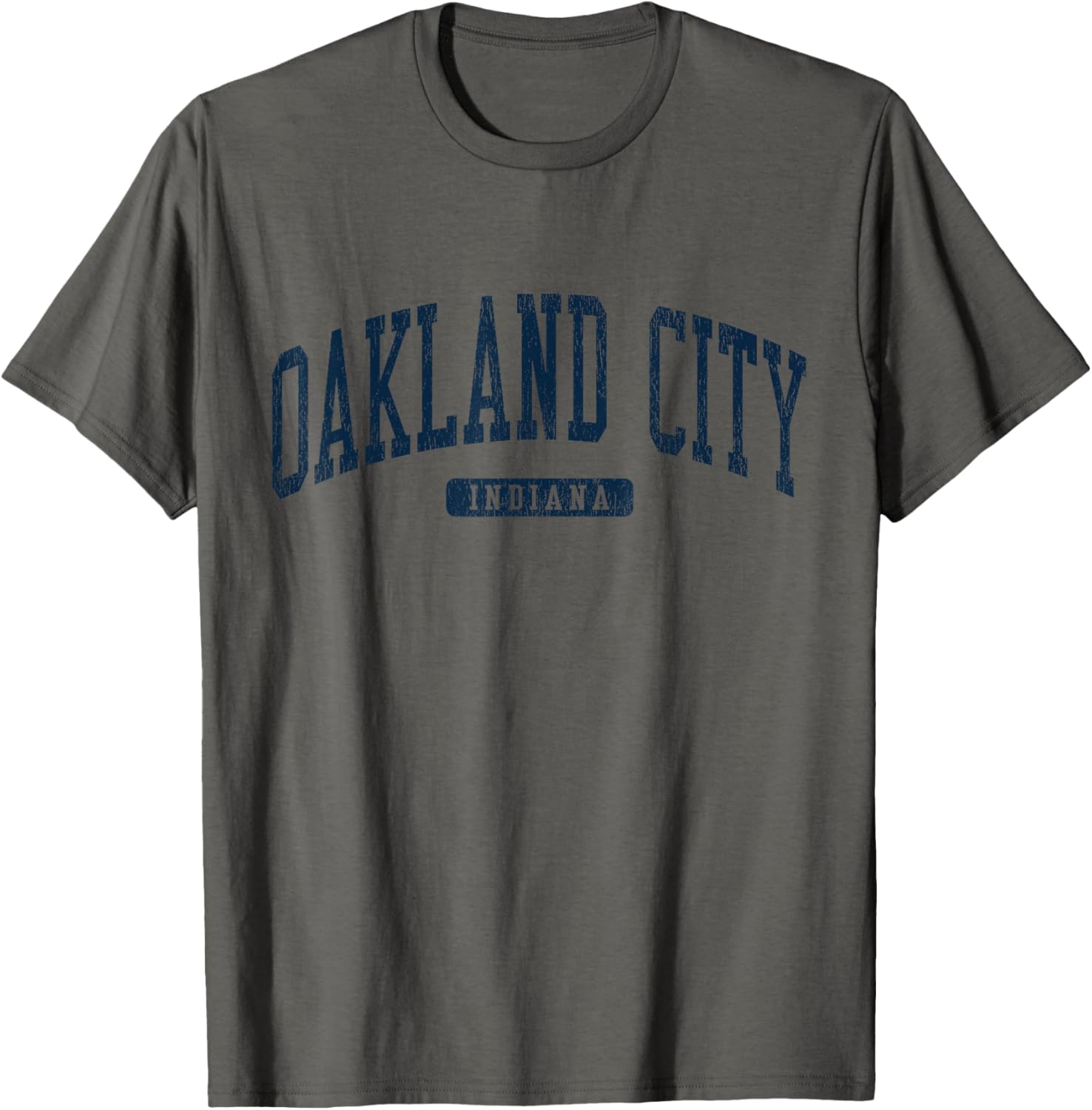 Oakland City Indiana College University Style Blue T-Shirt for Men and Women - 4