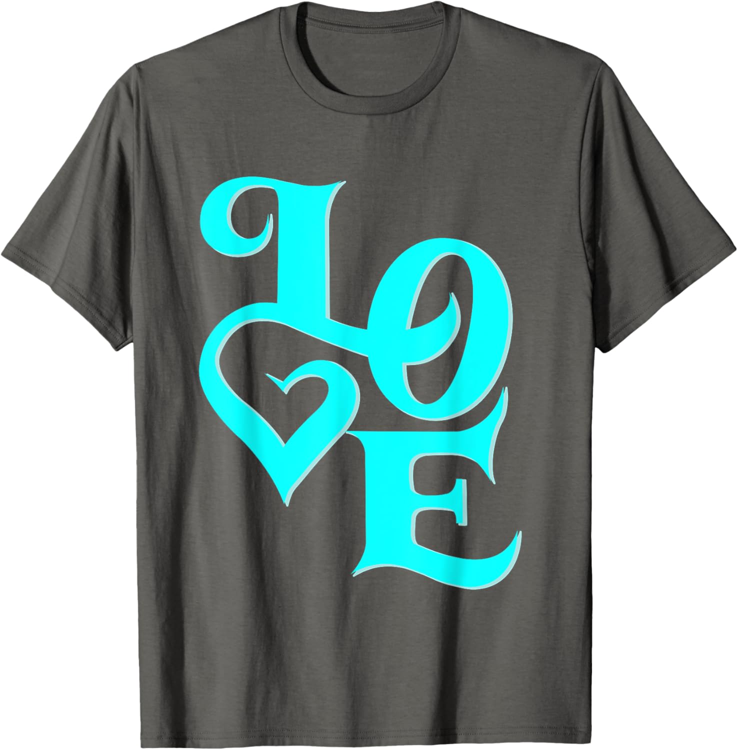 Stylish Turquoise Graphic T-Shirt Perfect for Fashionable Outfits - 18