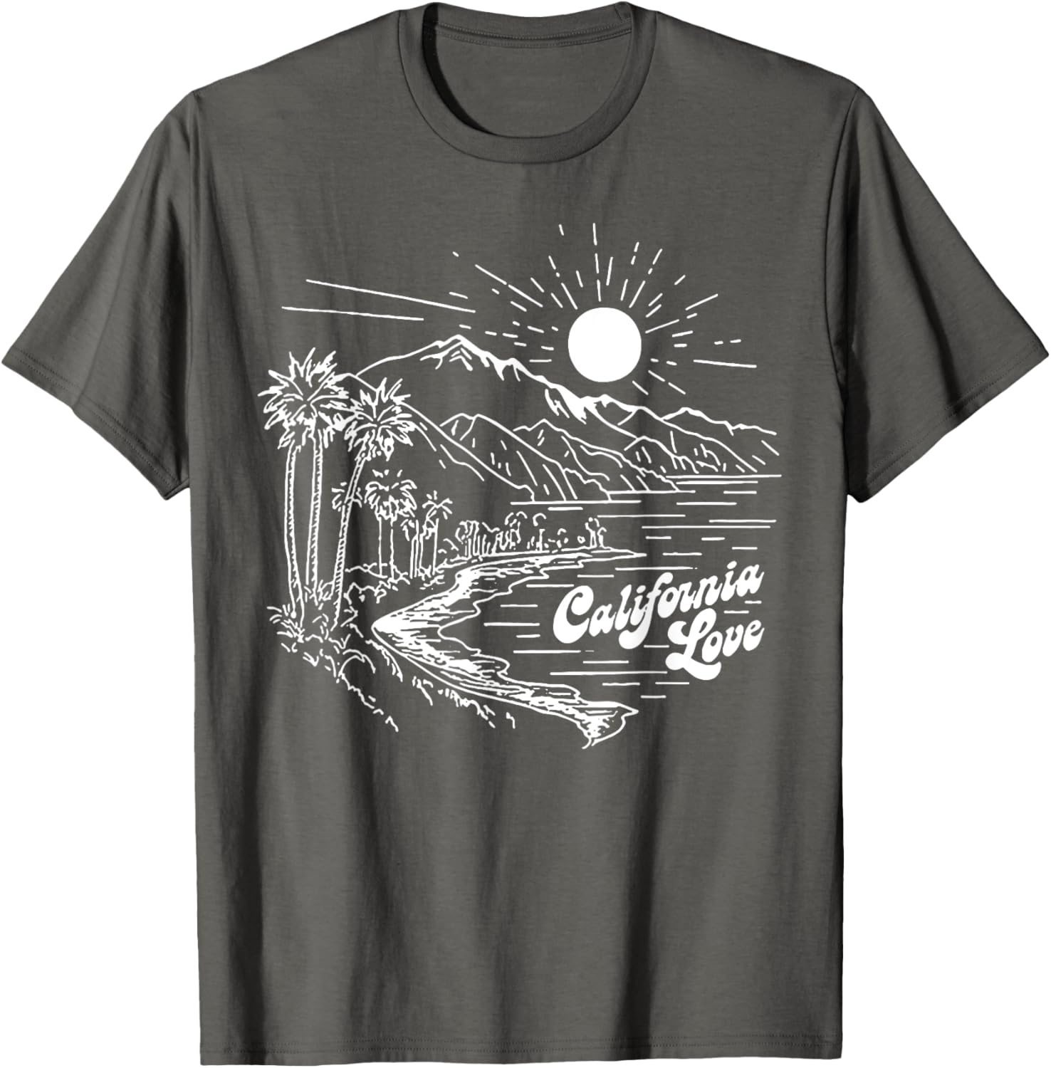 California Love T-Shirt for Men and Women - Stylish and Comfortable Apparel - 8