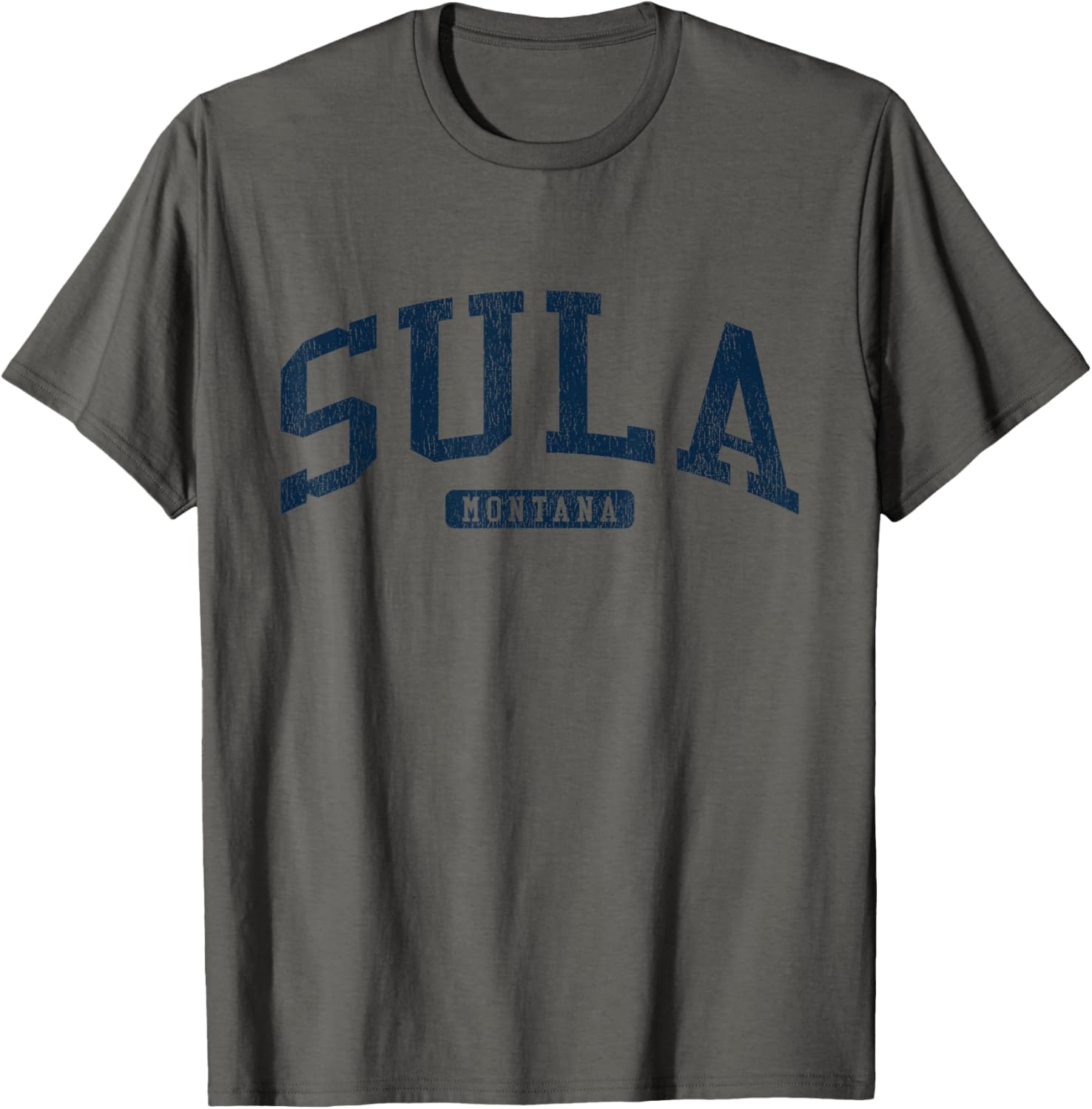 Sula Montana College University Style Blue T-Shirt for Casual Wear - 7