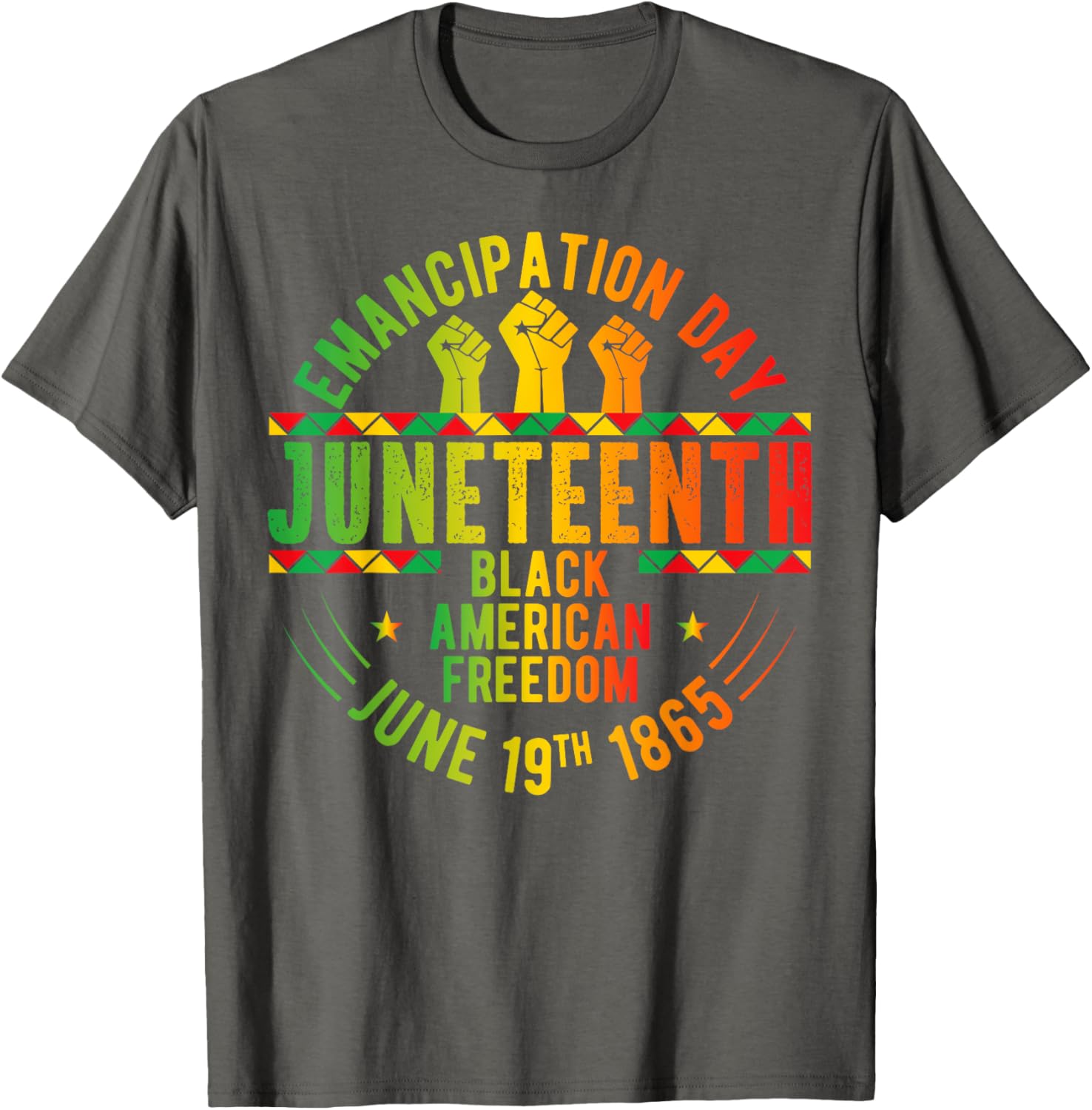 Juneteenth Freedom T-Shirt Celebrate Black History June 19 Apparel - 11
