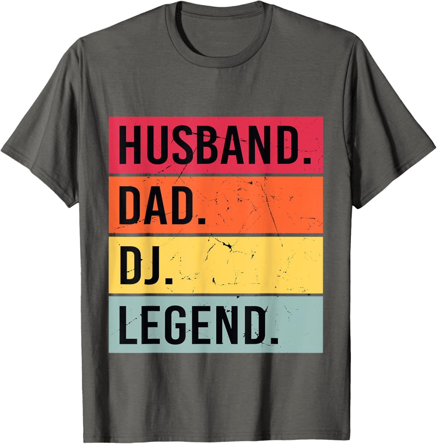 Husband Dad DJ Legend T-Shirt for Father's Day Music Lovers - 2