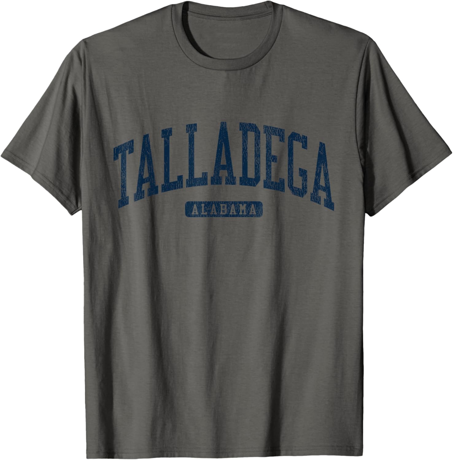 Talladega Alabama College University Style Blue T-Shirt for Fans - 1