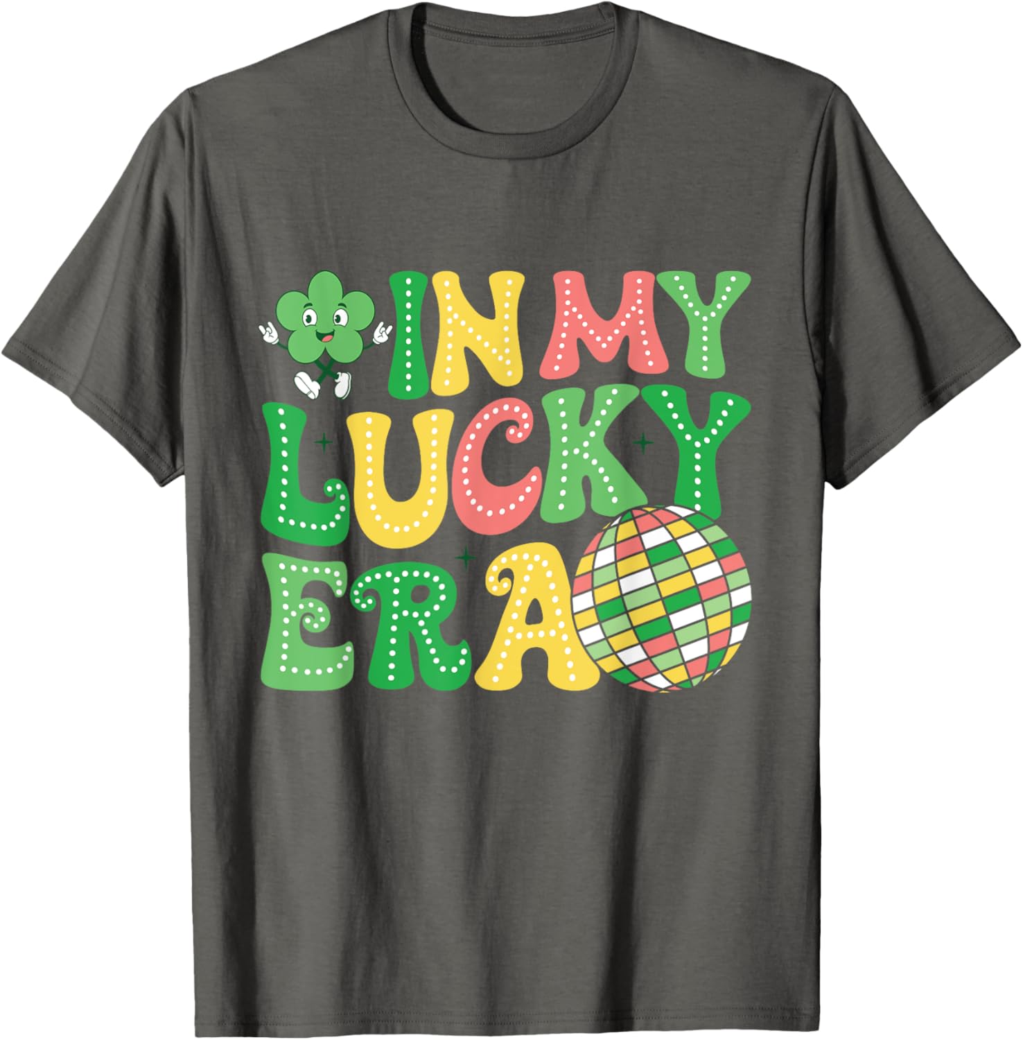 Funny St Patricks Day Shamrock T-Shirt for Kids - Lucky Era Design - 4