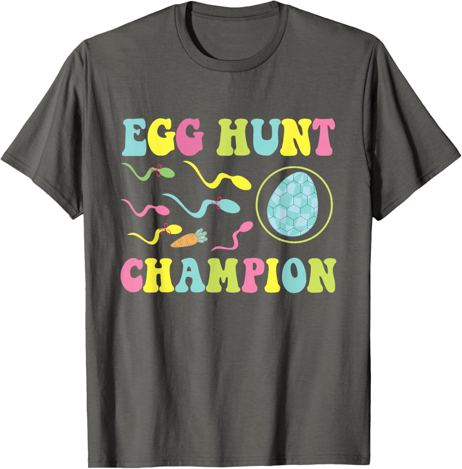 Funny Dad Easter Pregnancy Announcement T-Shirt for Egg Hunt Champions - 8
