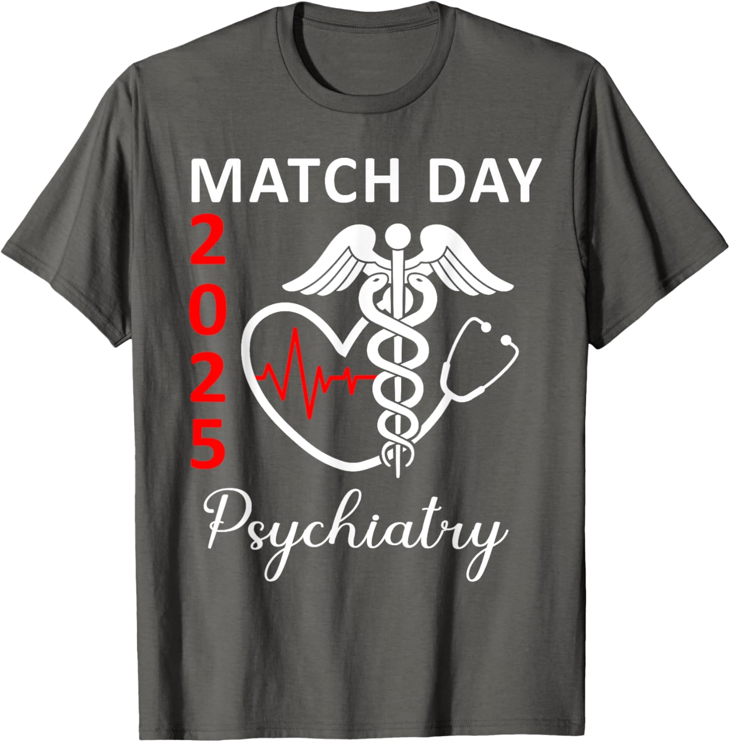 Match Day 2025 Psychiatry Residency T-Shirt for Future Doctors MD - 10