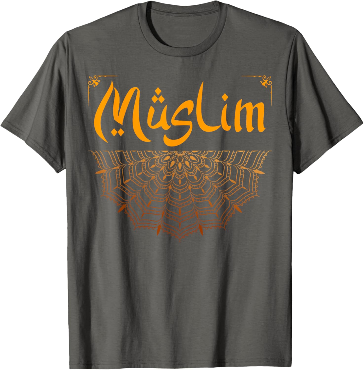 Muslim Mandala Arabic Art T-Shirt for Men and Women – Stylish Islamic Design - 3