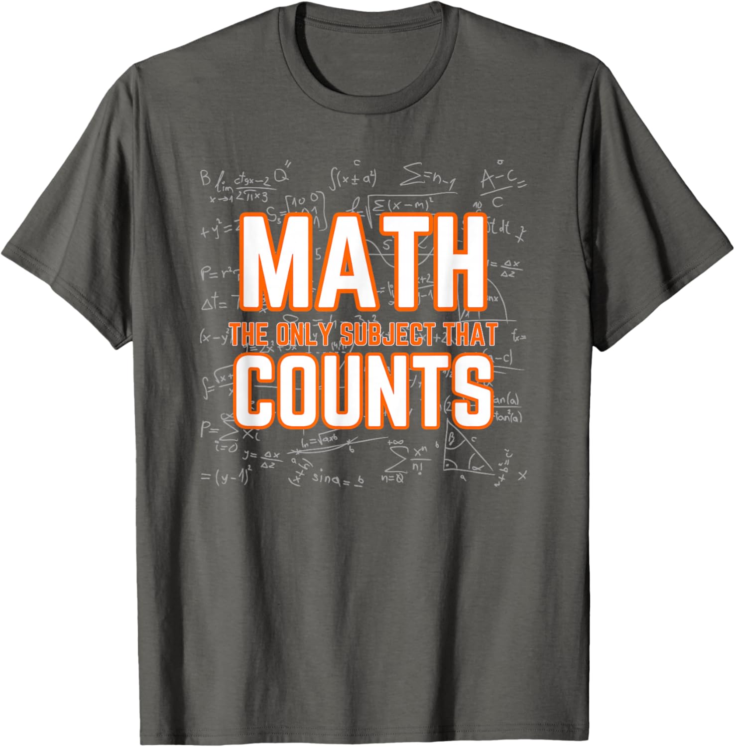 Math T-Shirt - The Only Subject That Counts in Style and Comfort - 2