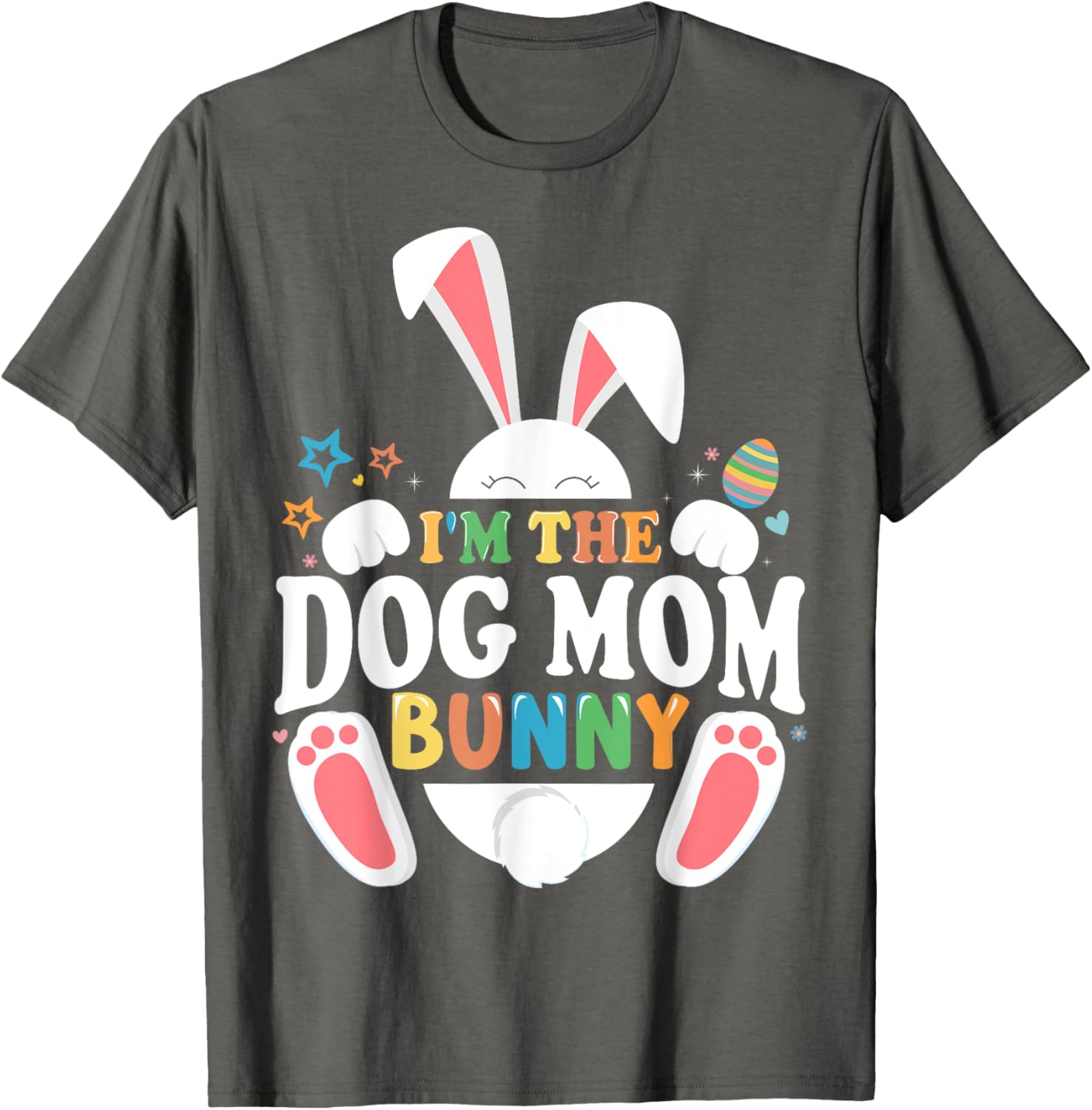 Fun Easter Matching T-Shirt for Dog Moms and Families - Bunny Design - 4