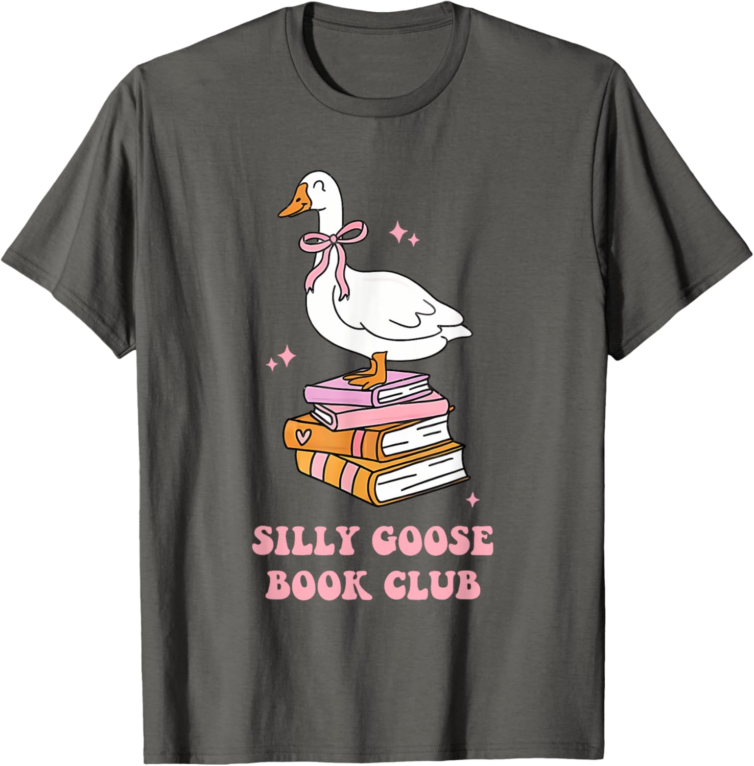 Silly Goose Book Club Funny T-Shirt for Book Lovers and Readers - 25