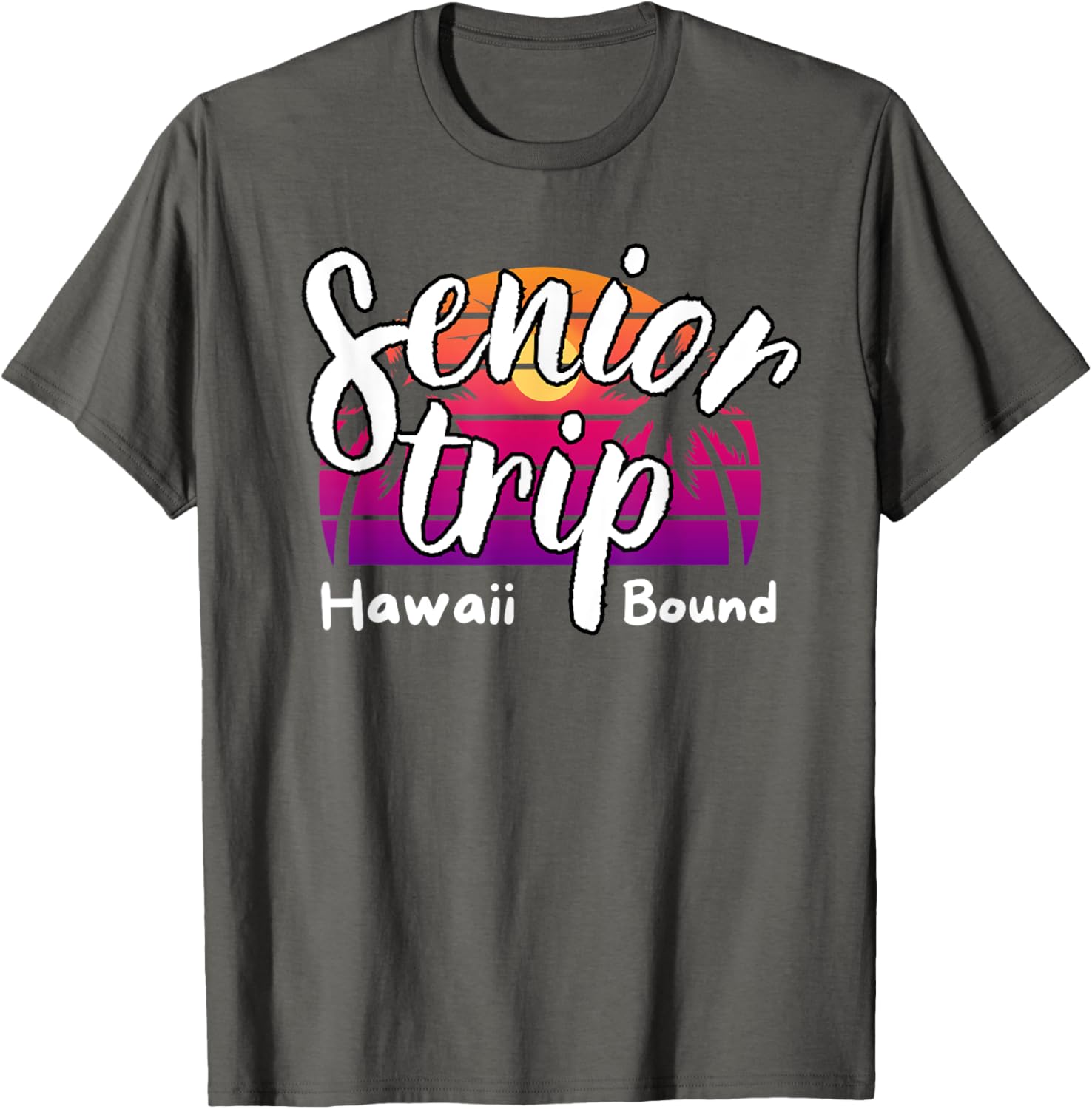 Senior Trip Hawaii Bound Tropical Family Vacation T-Shirt 2025 - 14