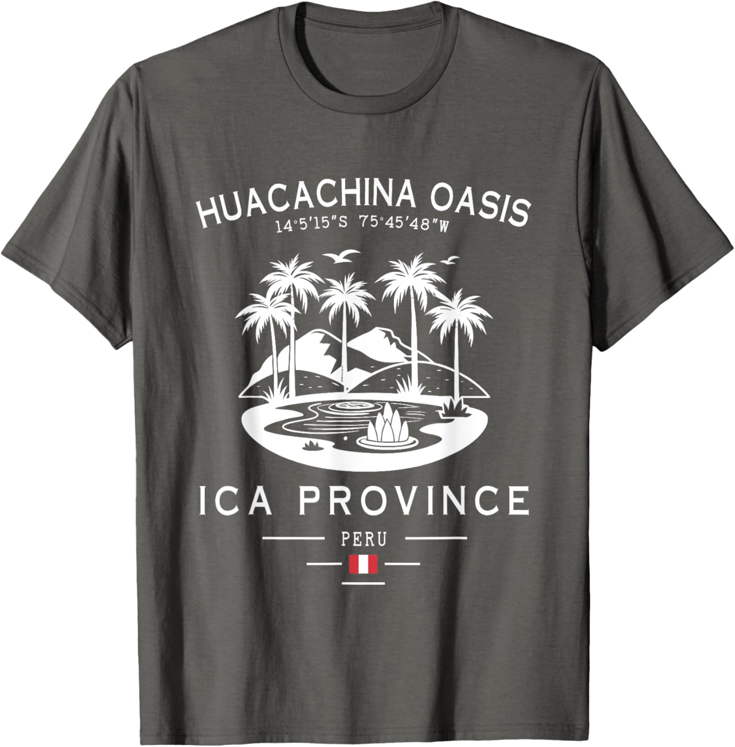 Huacachina Oasis T-Shirt Perfect for Adventure Lovers in the Peruvian Desert - 2