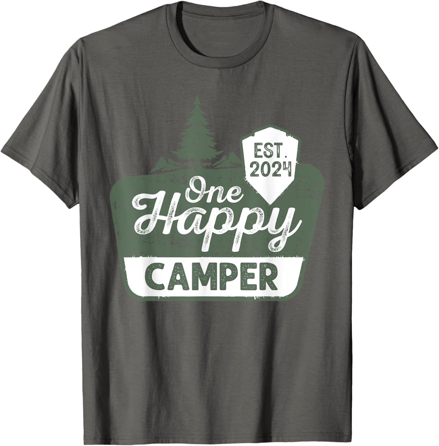One Happy Camper Matching Family Birthday T-Shirt for Fun Celebrations - 5