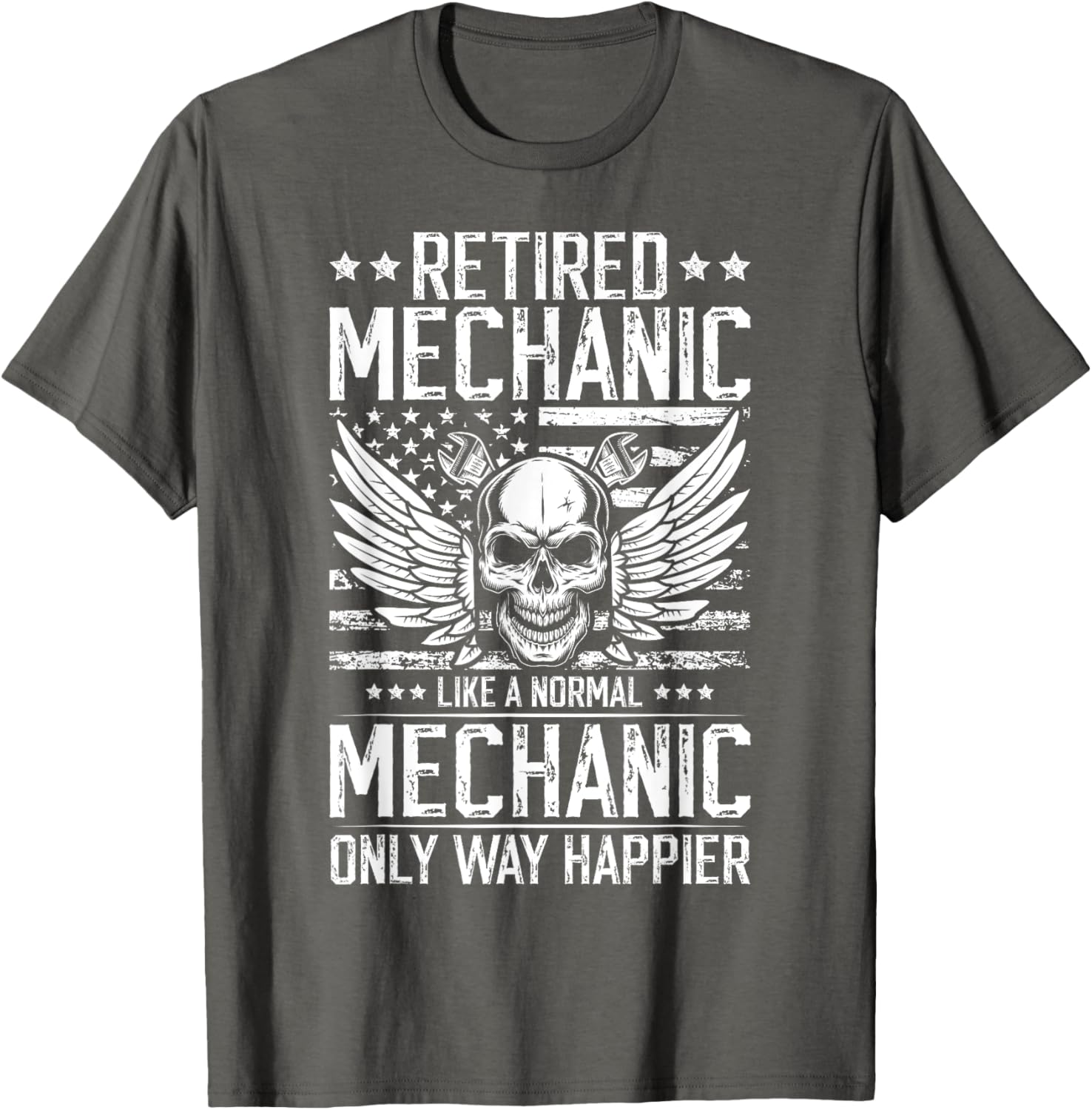 Funny Retired Mechanic T-Shirt for a Hilarious Retirement Gift - 6