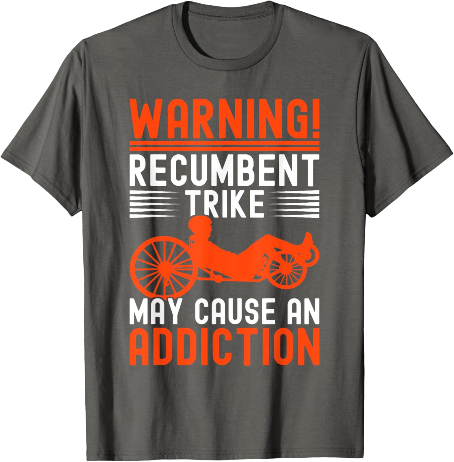 Recumbent Trike Cycling T-Shirt for Cycling Enthusiasts and Riders - 9