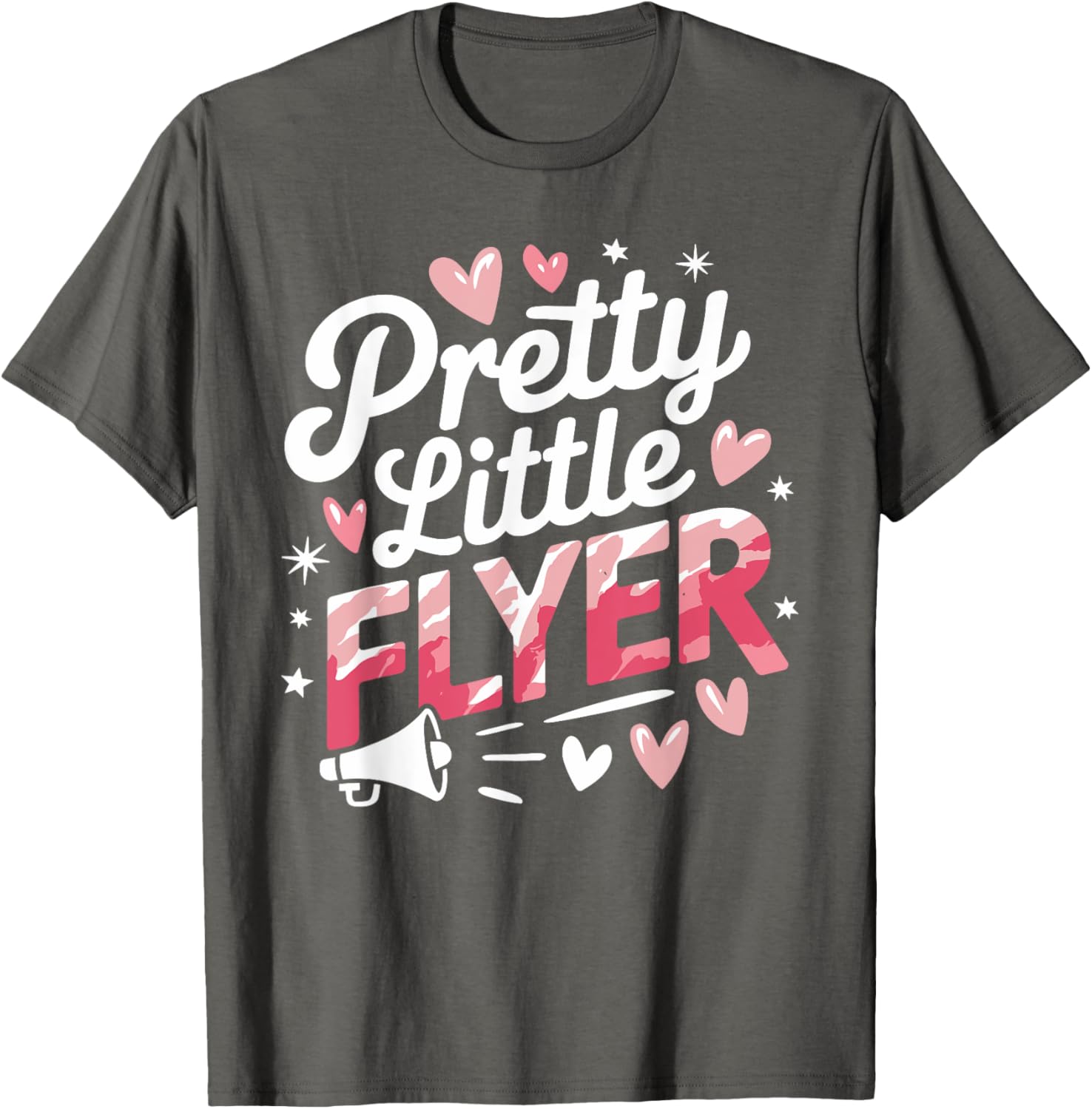Pretty Little Flyer Cheerleader T-Shirt for Fans and Cheerleading Enthusiasts - 9