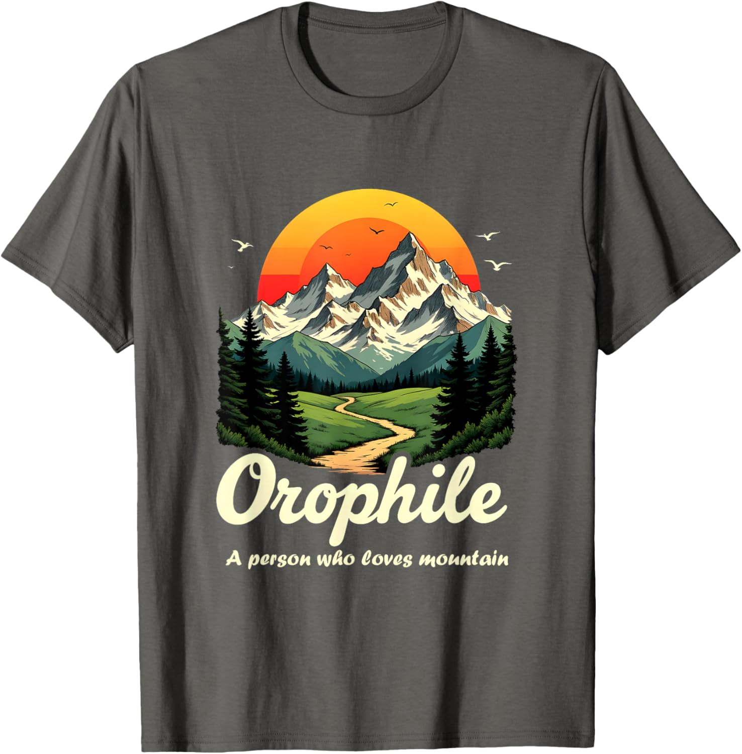 Mountain Lover T-Shirt for Outdoorsy Orophiles - Nature Gift Idea - 19
