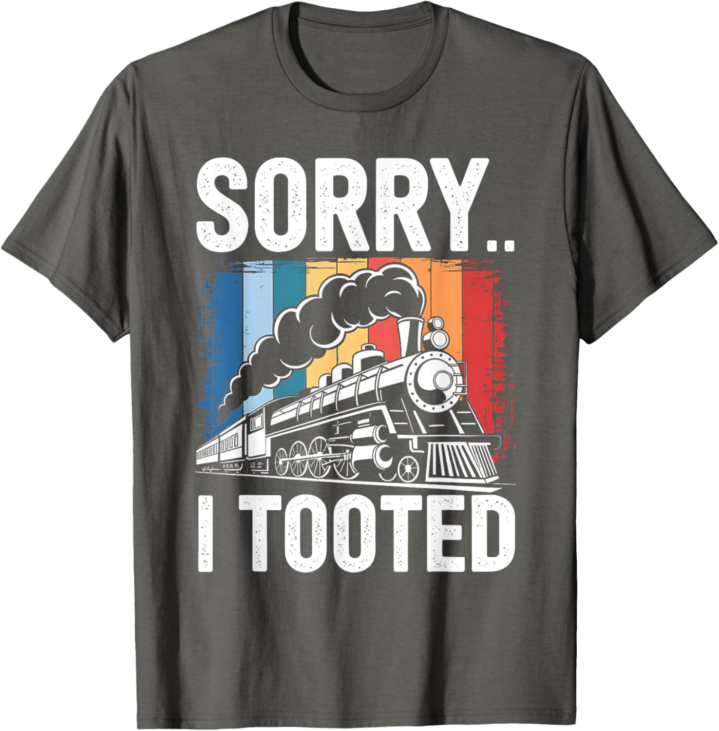 Funny Train Sorry I Tooted T-Shirt for Kids - Perfect Railroad Gift - 14