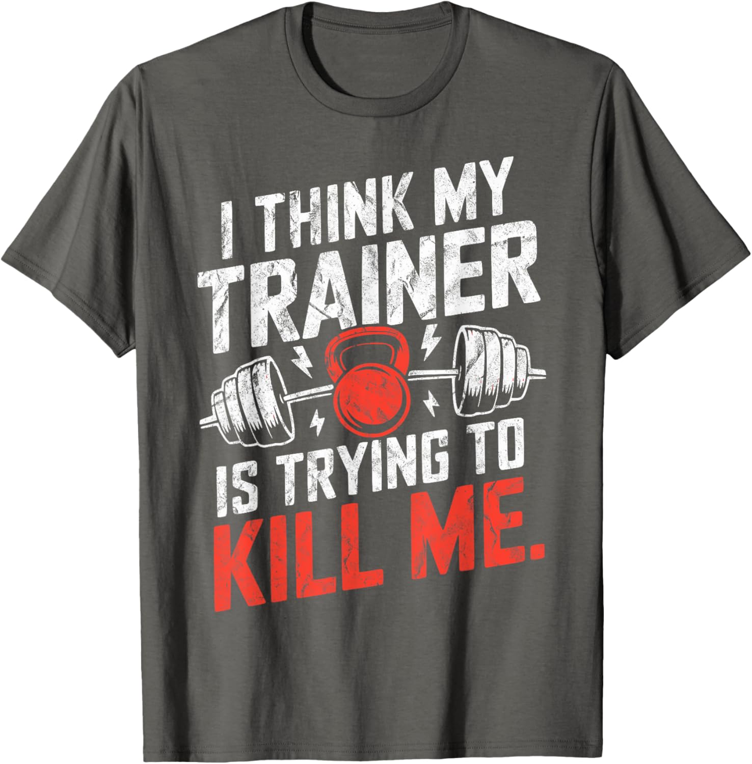 Funny Sarcasm Gym Tee for Adults - Black Short Sleeve Workout Shirt - 2