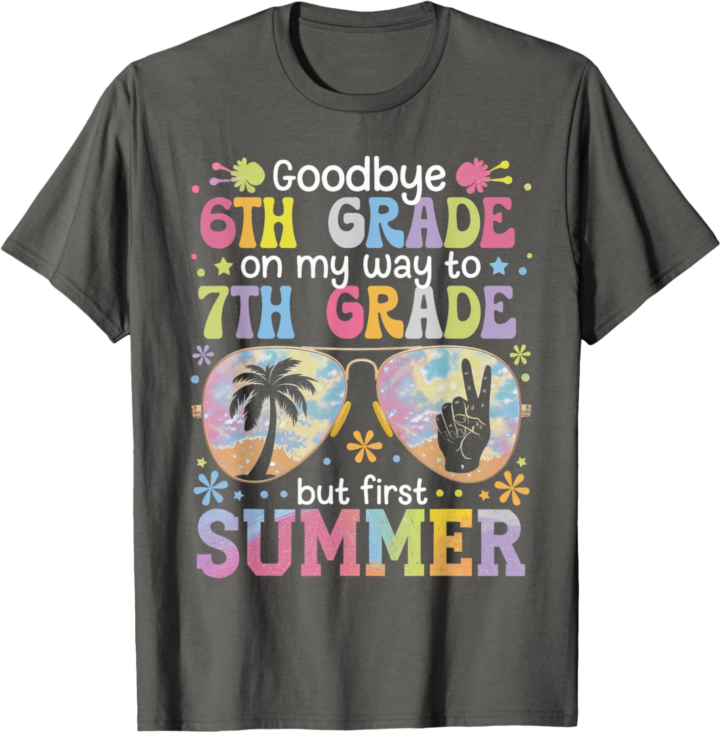 Goodbye 6th Grade T-Shirt Perfect for Last Day of School Celebrations - 1