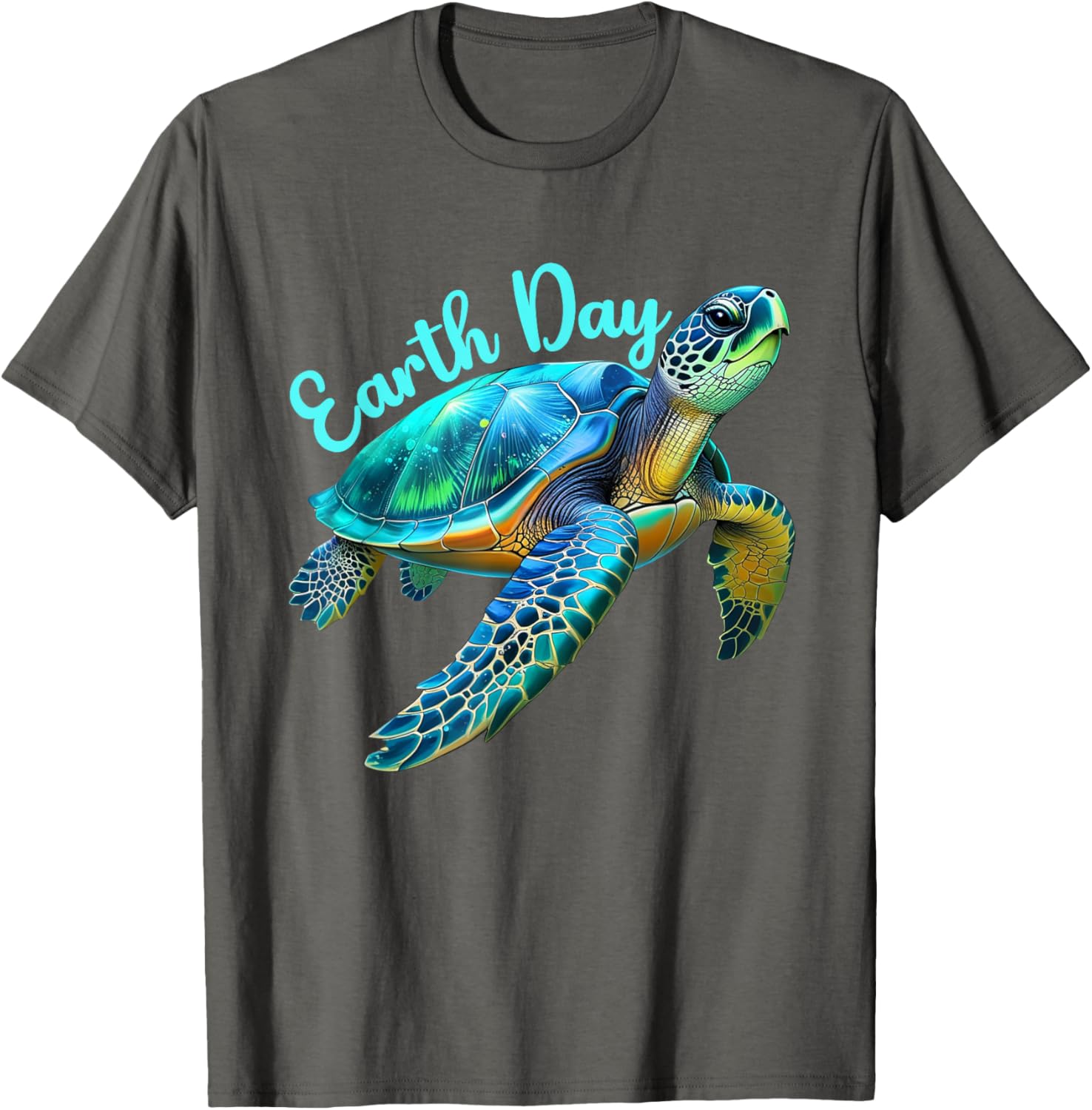 Sea Turtle Earth Day T-Shirt for Men and Women - Save the Planet! - 8