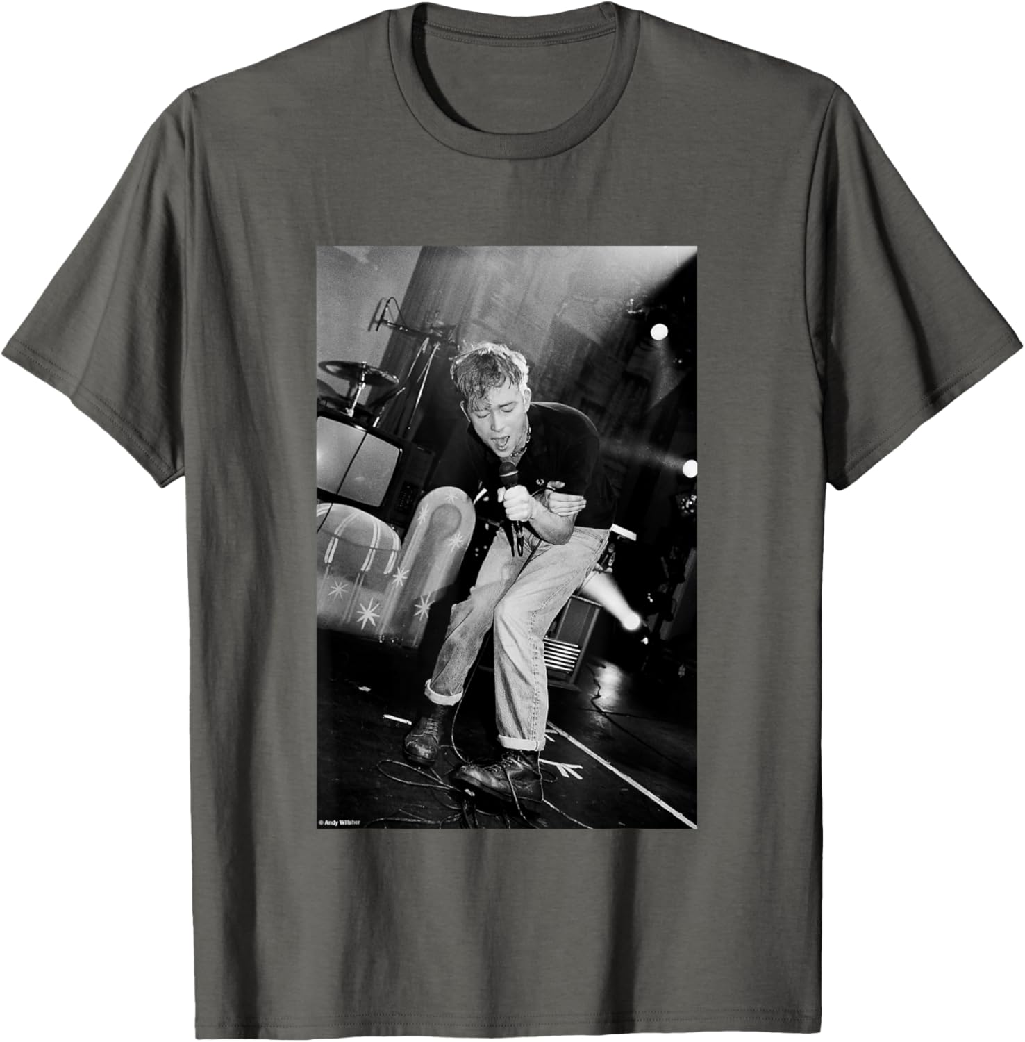 Blur Damon Albarn Live In Leicester T-Shirt for Music Lovers - 1