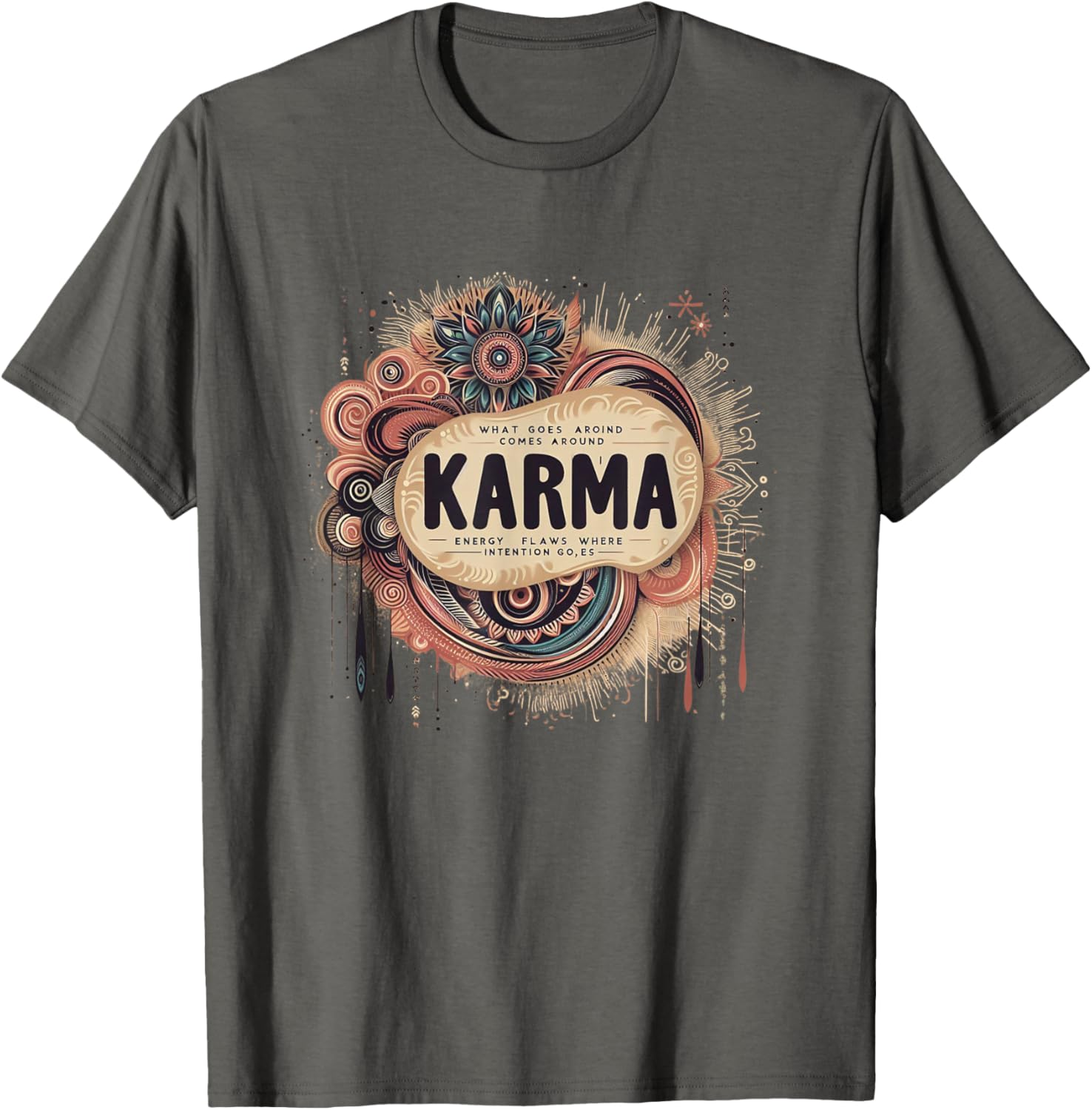 Inspirational Karma Quote Tee - Spread Positive Energy with Style - 28