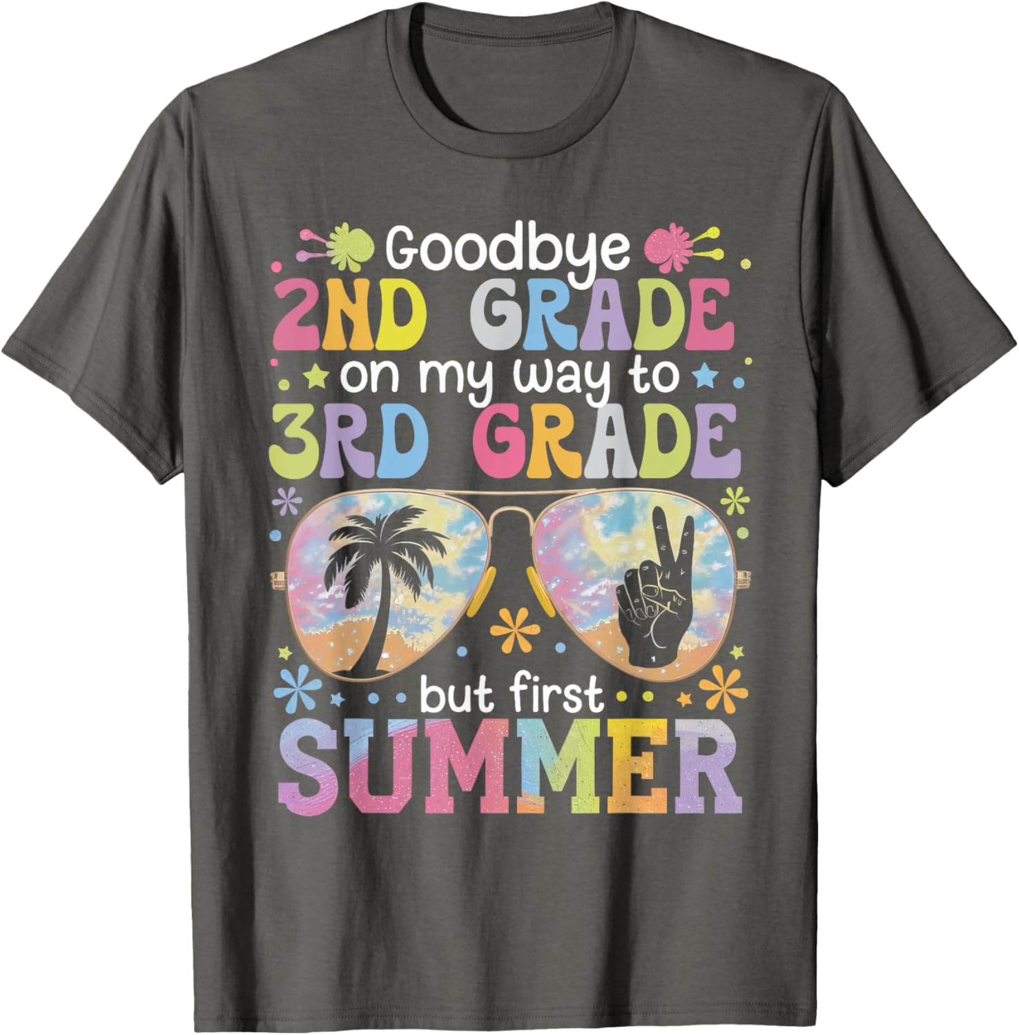Goodbye 2nd Grade I'm Off to 3rd Grade Fun Last Day T-Shirt - 4