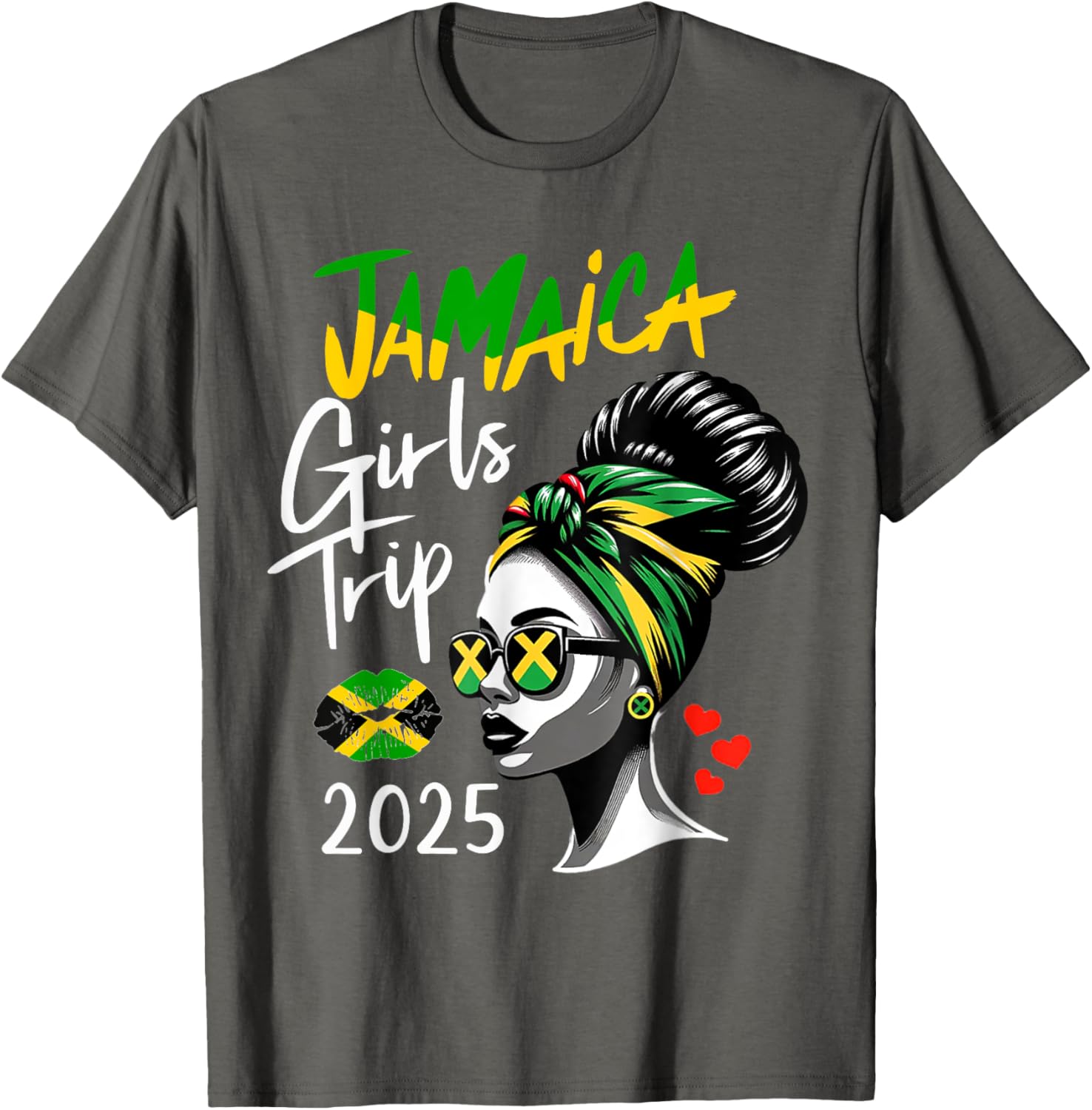 Jamaica Girls Trip 2025 Matching Summer Vacation T-Shirt for Women - 19