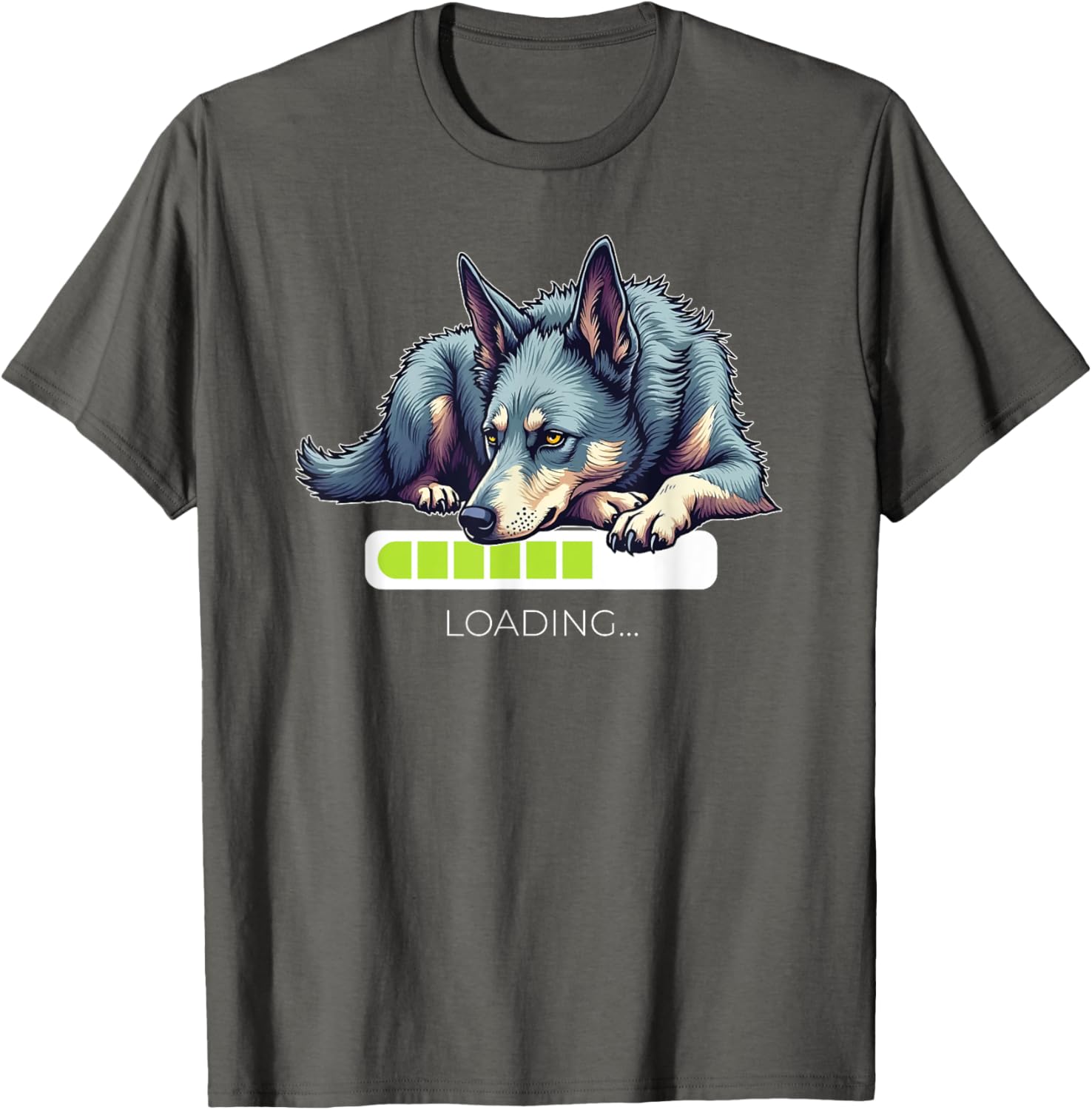 Australian Cattle Dog Red Blue Heeler Loading T-Shirt for Dog Lovers - 7