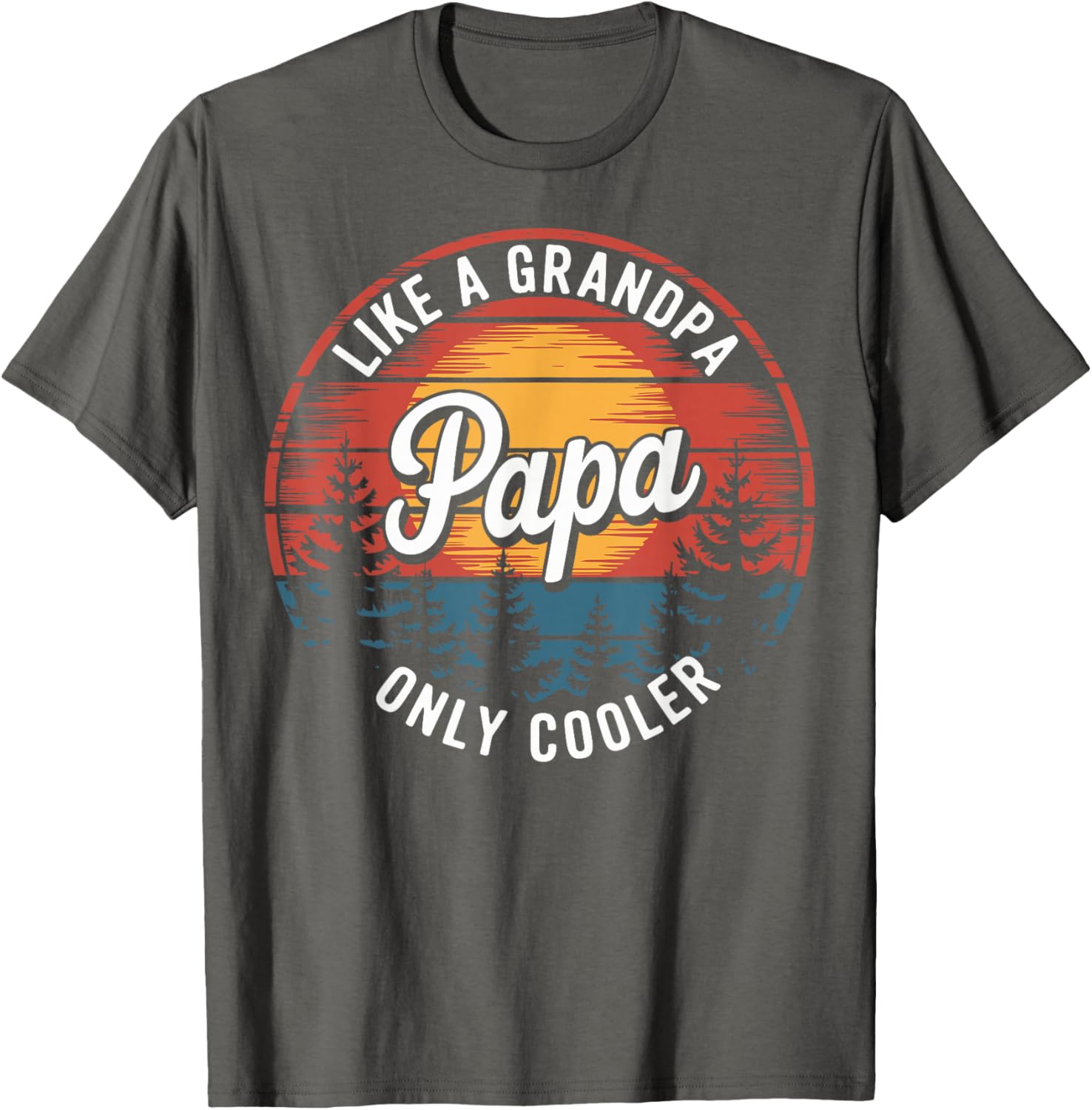 Cool Funny Dad T-Shirt Papa Like A Grandpa Definition Gift for Fathers - 12