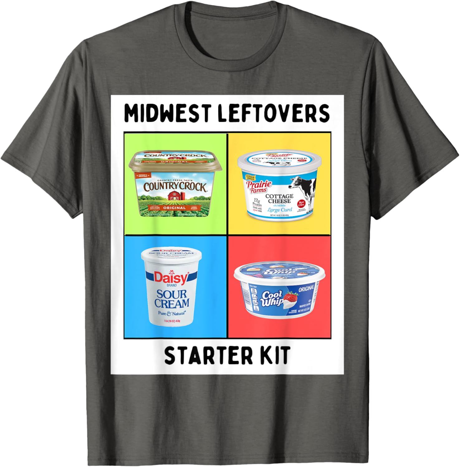 Midwest Leftovers Starter Kit T-Shirt for Fun & Casual Style - 12