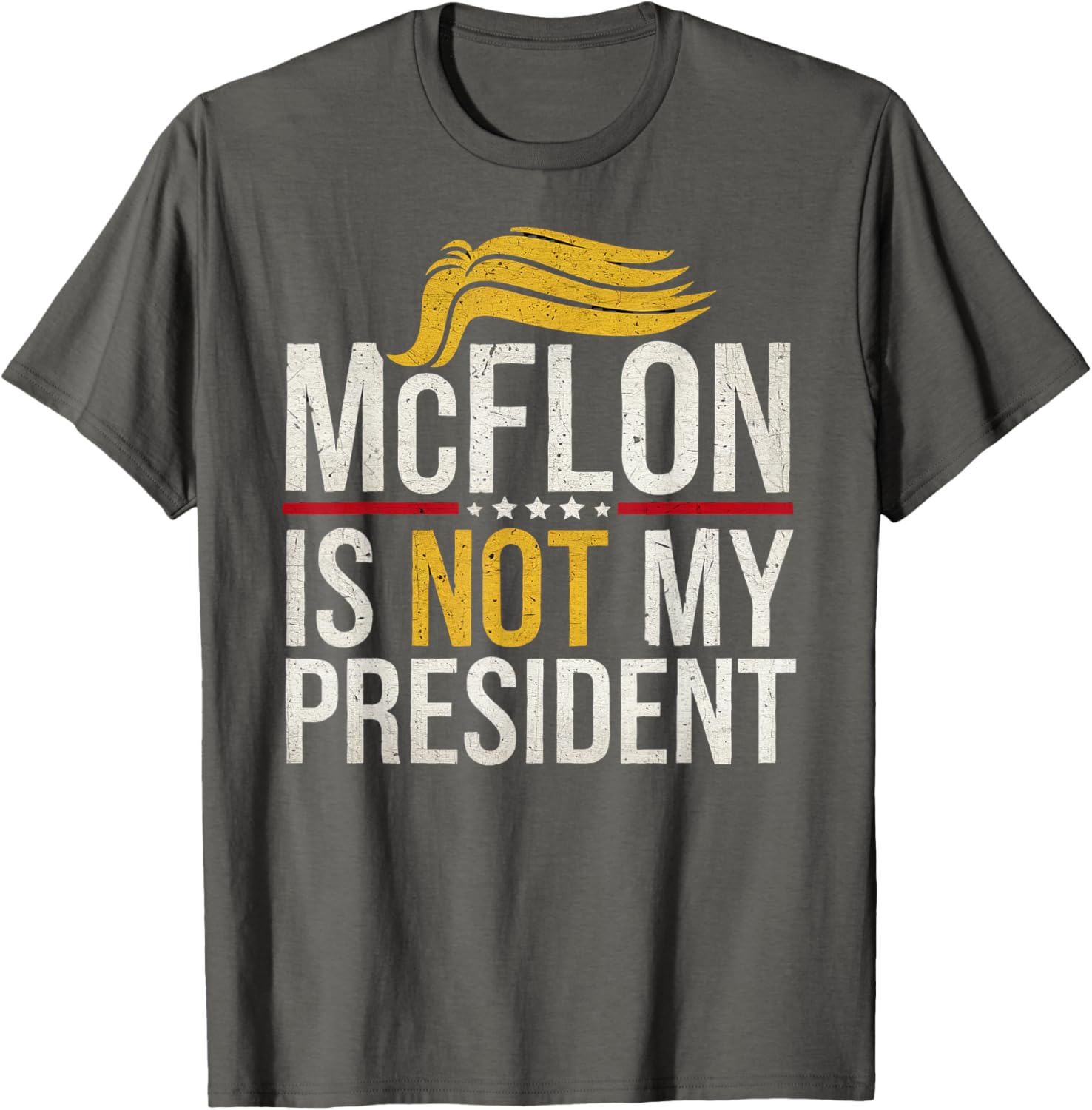 Funny McCellon Is Not My President T-Shirt for Stylish Statement Wear - 5