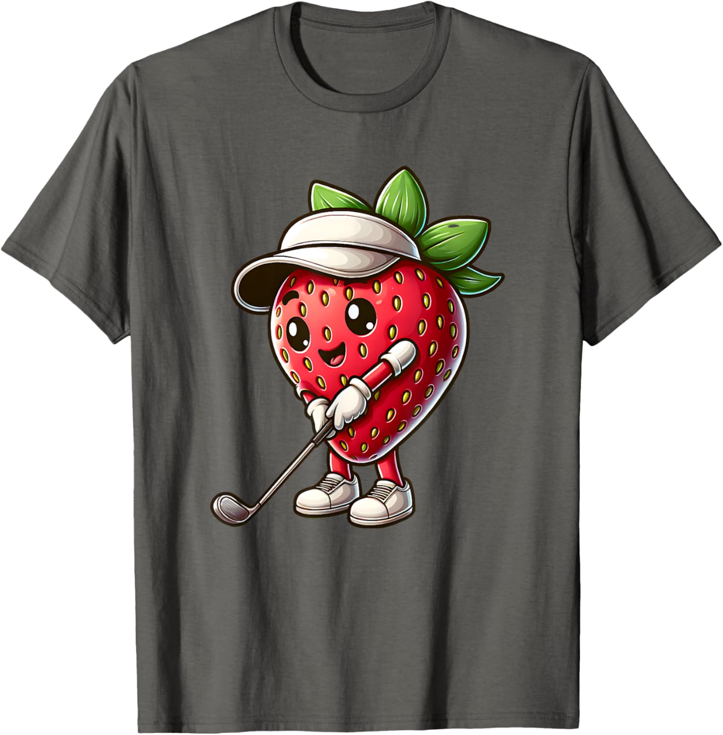 Funny Strawberry Golf Buddy T-Shirt for Golf Lovers and Friends - 17