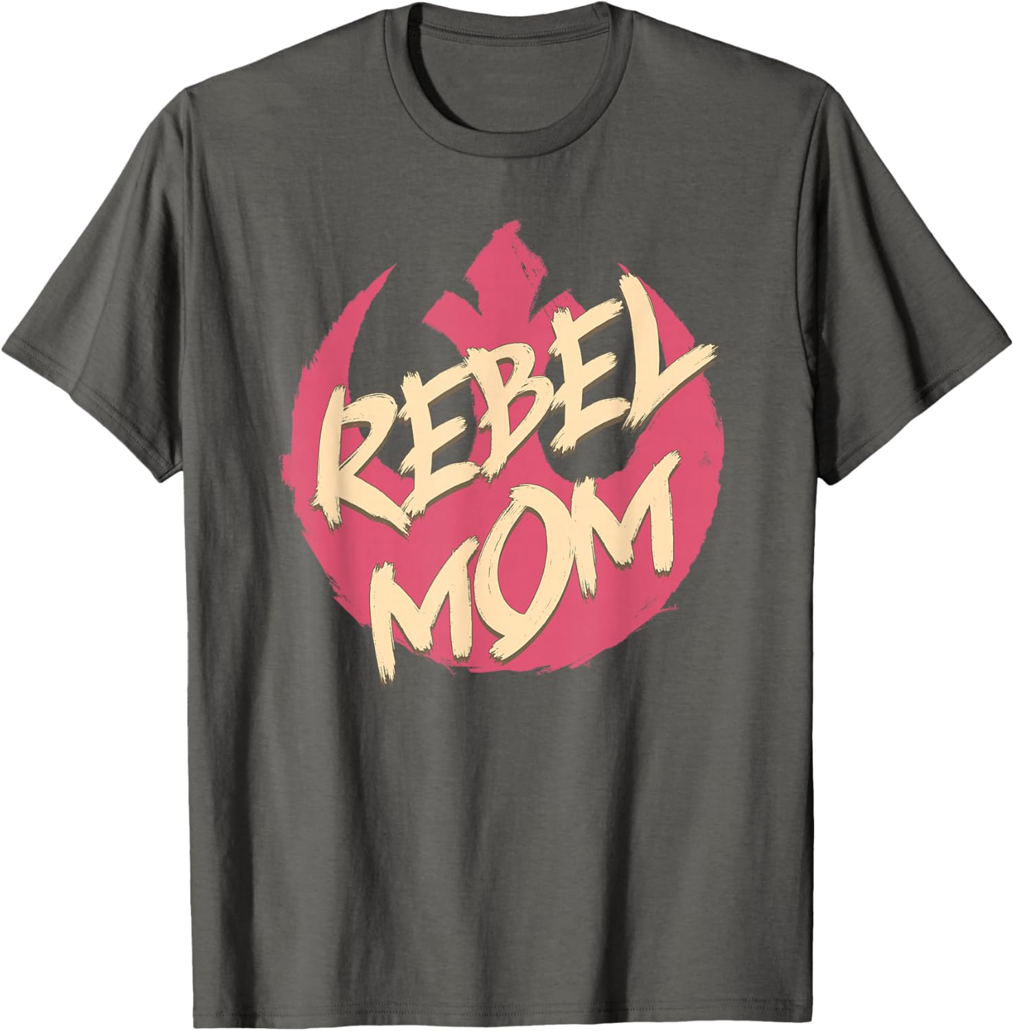 Star Wars Mother's Day Rebel Mom Distressed Logo T-Shirt for Her - 19