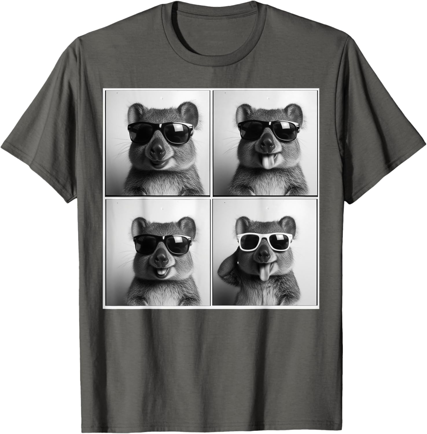 Quokka Photo Booth Funny Birthday T-Shirt for Men and Women - 2