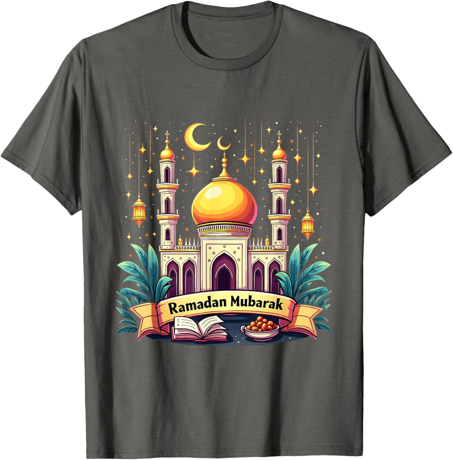 Happy Ramadan Mubarak T-Shirt 2025 Celebrating the Joy of Ramadan - 2