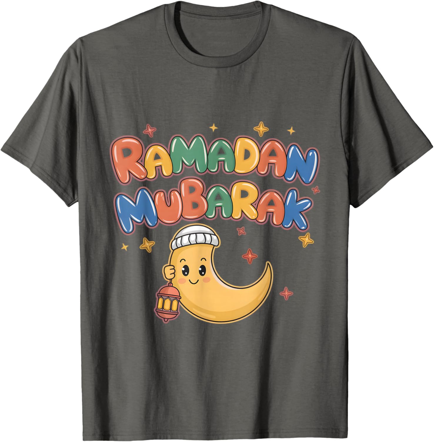 Kids Ramadan Mubarak T-Shirt for Boys Stylish Youth Apparel - 22