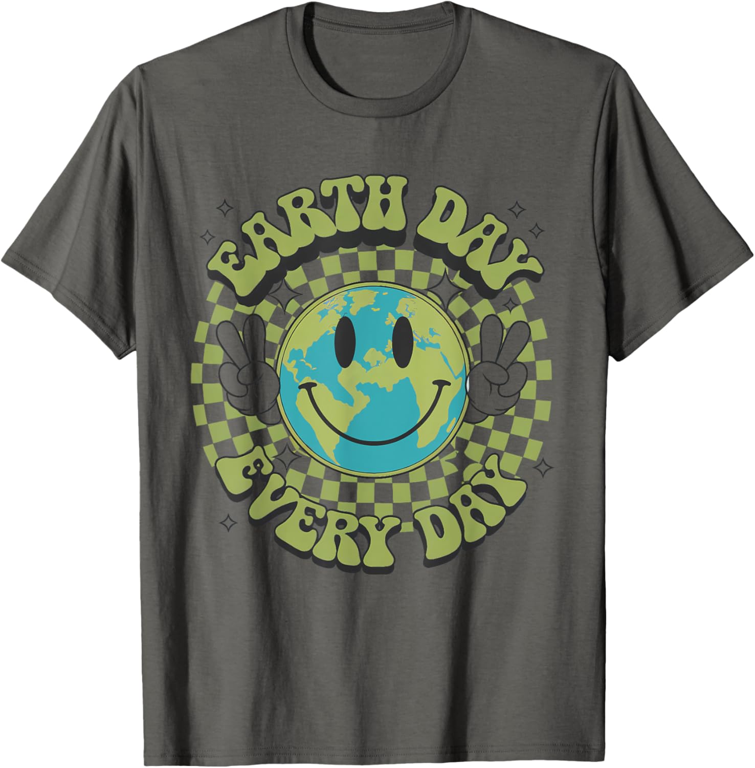 Funny Earth Day Everyday Hippie Planet T-Shirt for Men and Women - 20
