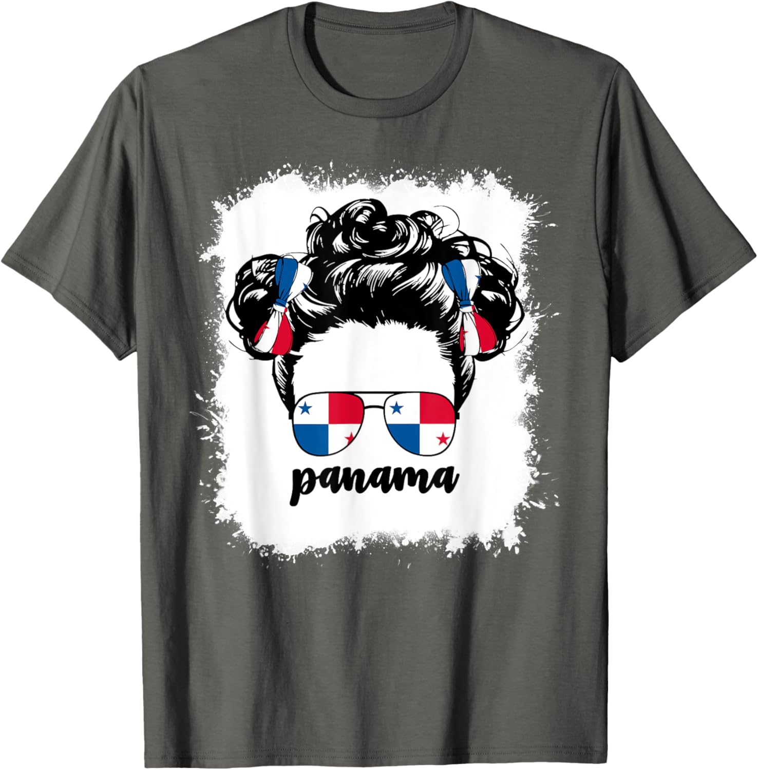 Panama Flag T-Shirt for Little Girls - Cute Toddler Latina Clothing - 9