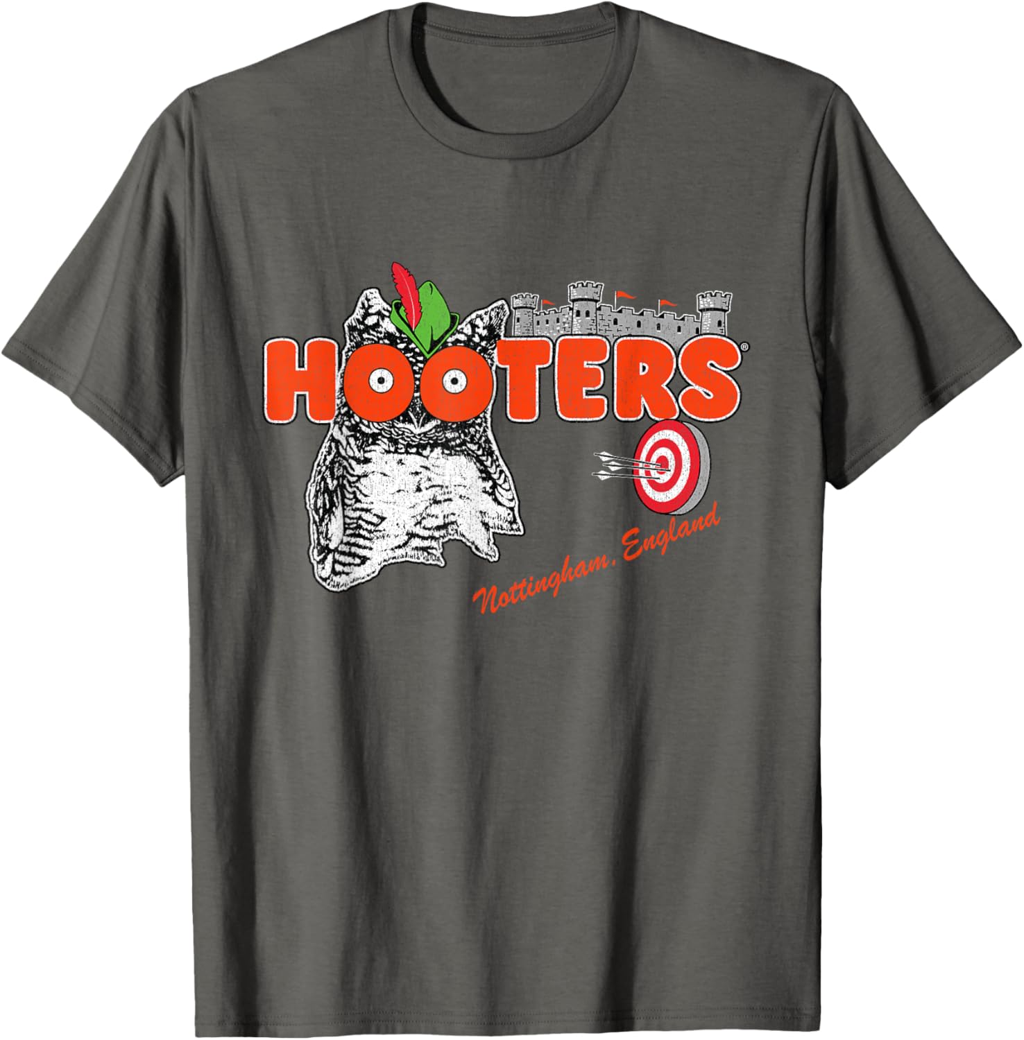 Hooters Birmingham England T-Shirt for Casual Wear and Fan Gear - 2