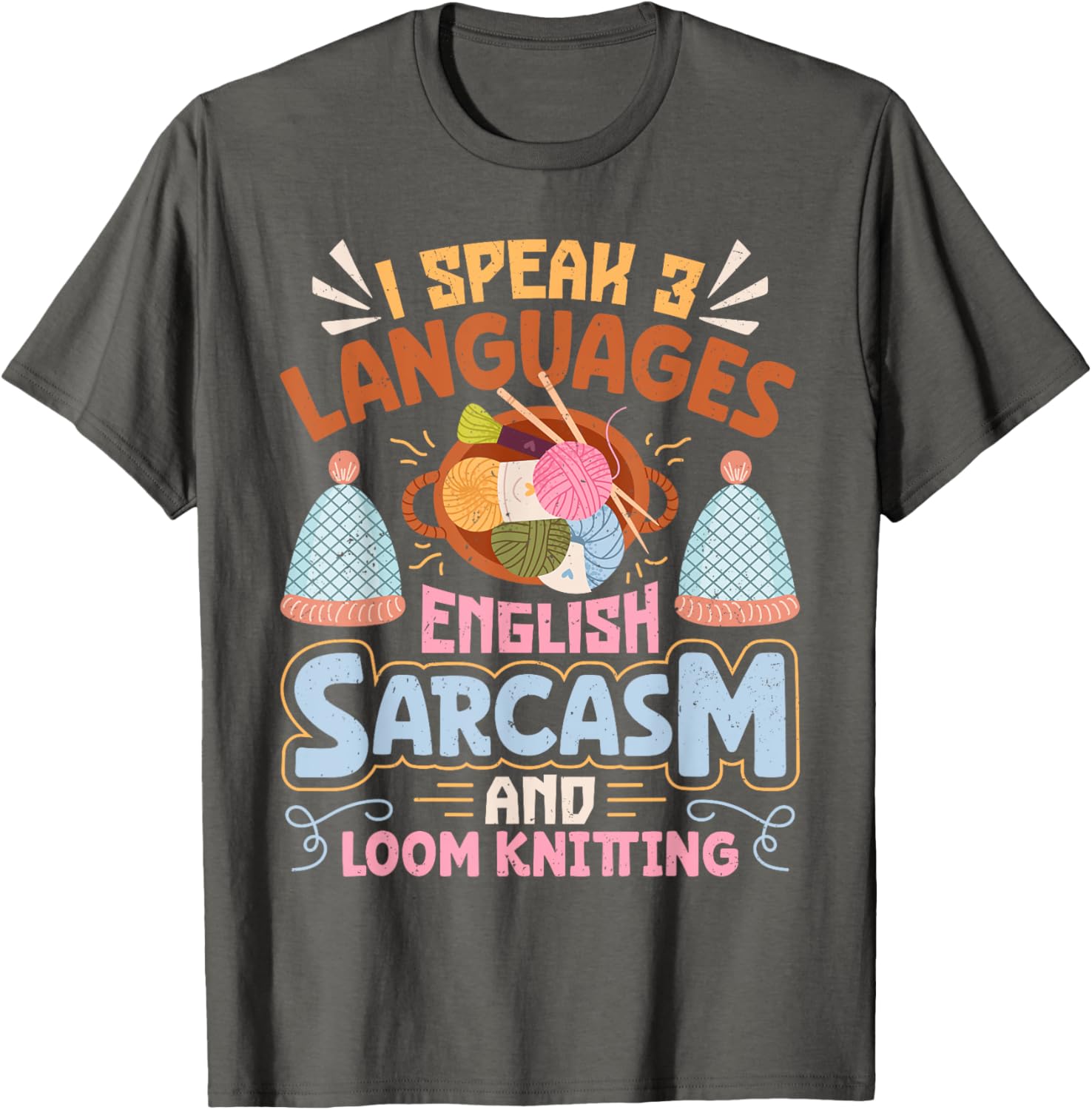 Yarn Collecting Loom Knitter Kit for Creative Fiber Artists T-Shirt - 3