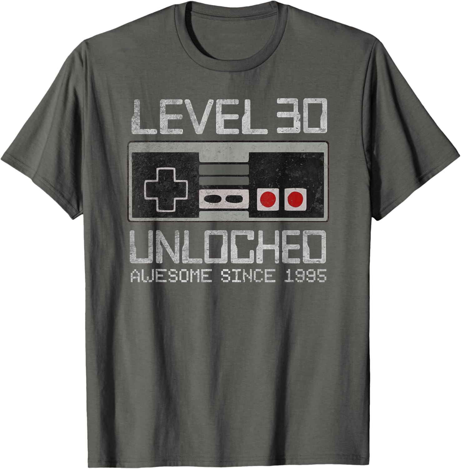 Level 30 Unlocked 30th Birthday Gamer T-Shirt for Men - Fun Gift Idea - 20