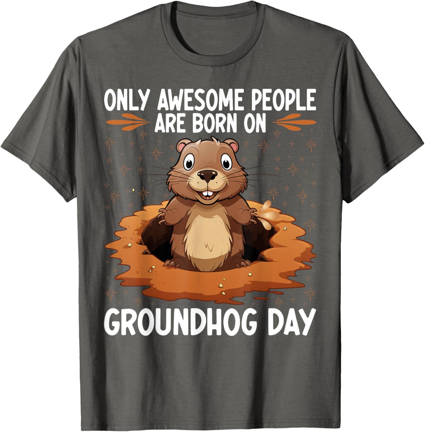 Funny Groundhog Day Birthday T-Shirt for Unique Celebrations - 13