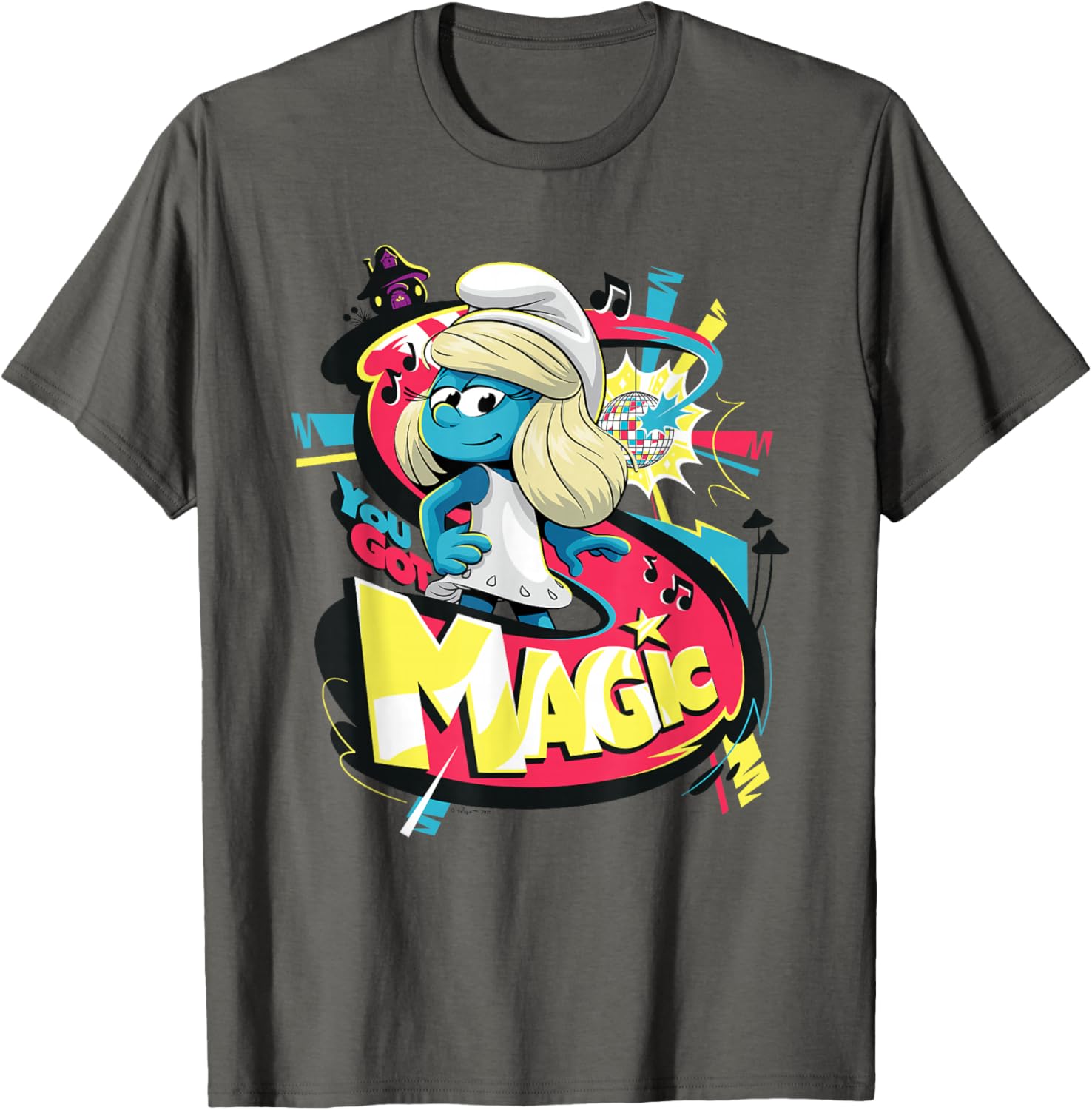Magic Smurfette T-Shirt for The Smurfs Movie Fans - Fun & Stylish Apparel - 4