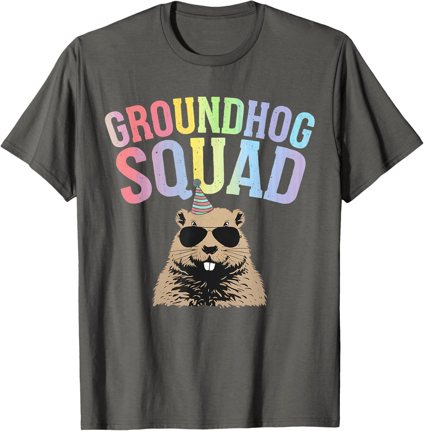 Funny Groundhog Squad T-Shirt for Happy Groundhog Day Family Fun - 10