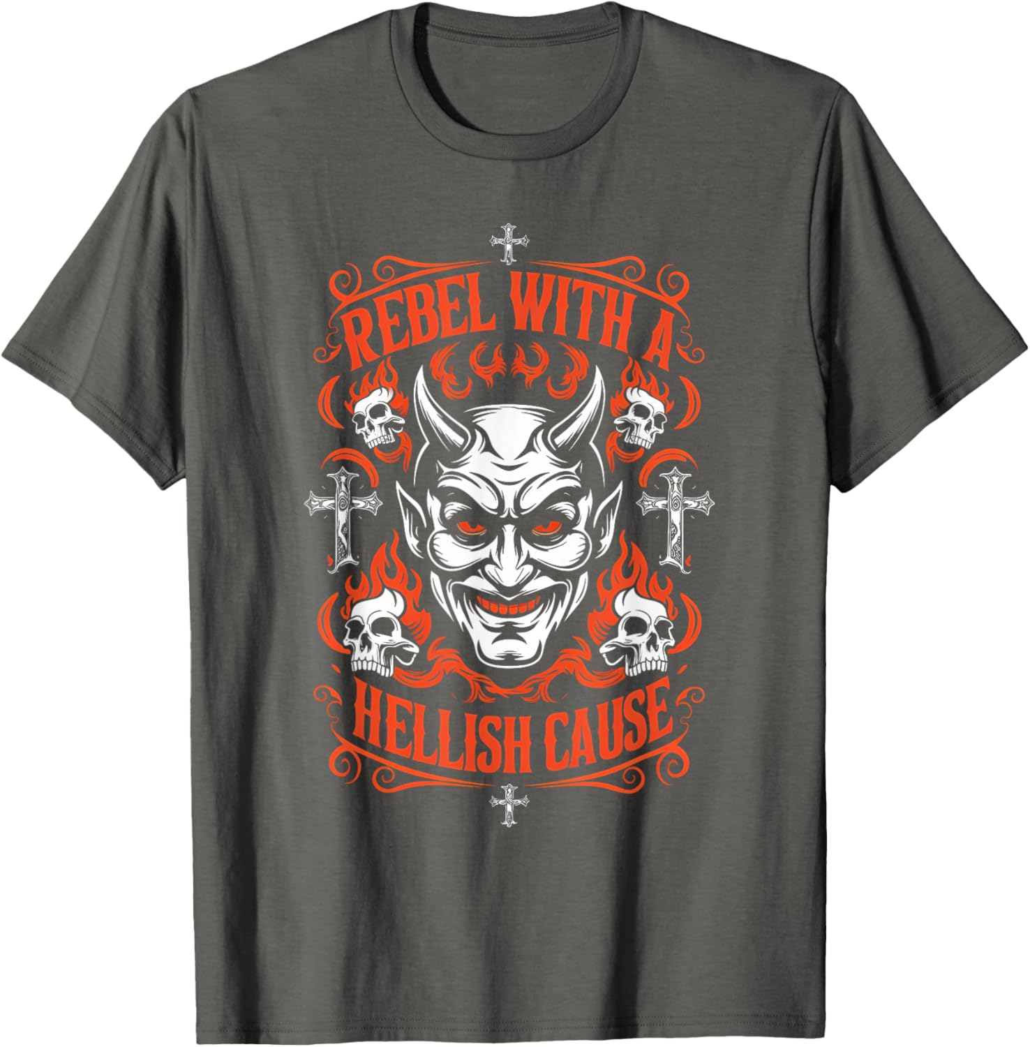 Witch Goth Devil Goat 666 Pentagram Dark Art T-Shirt for Unique Style - 2
