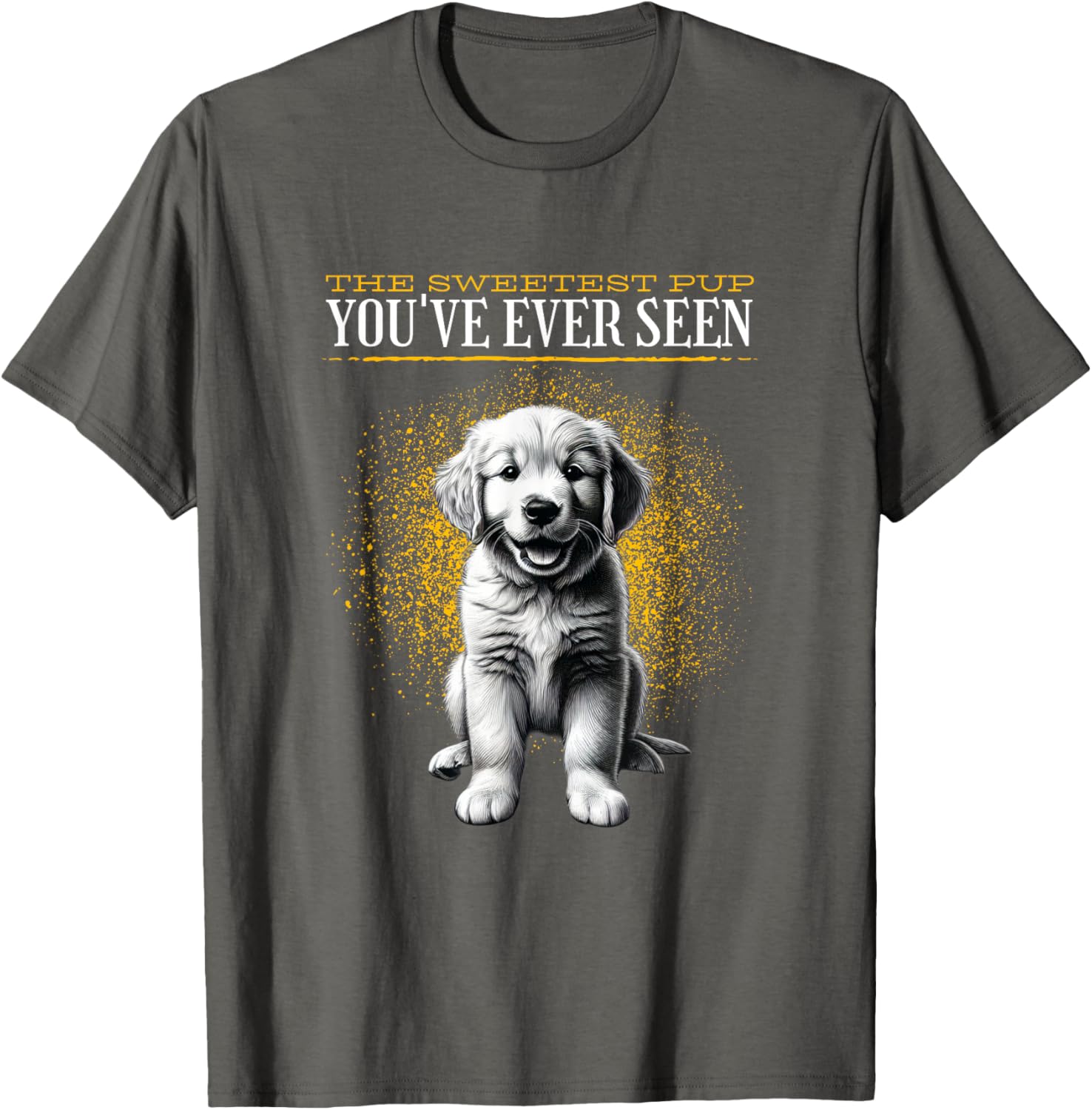 Adorable Golden Retriever Puppy T-Shirt for Dog Lovers - Unisex Style - 2