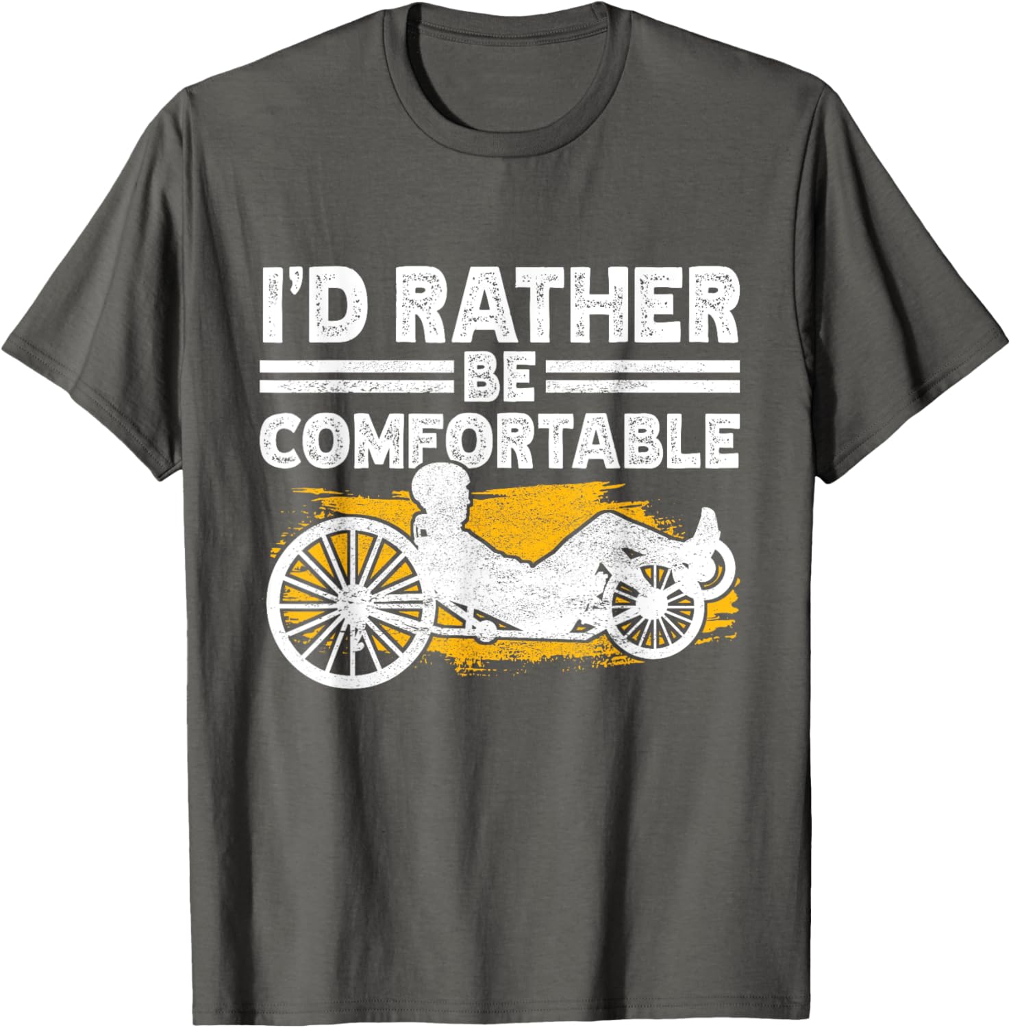 Recumbent Trike Cycling Bike T-Shirt for Comfortable Rides and Style - 9